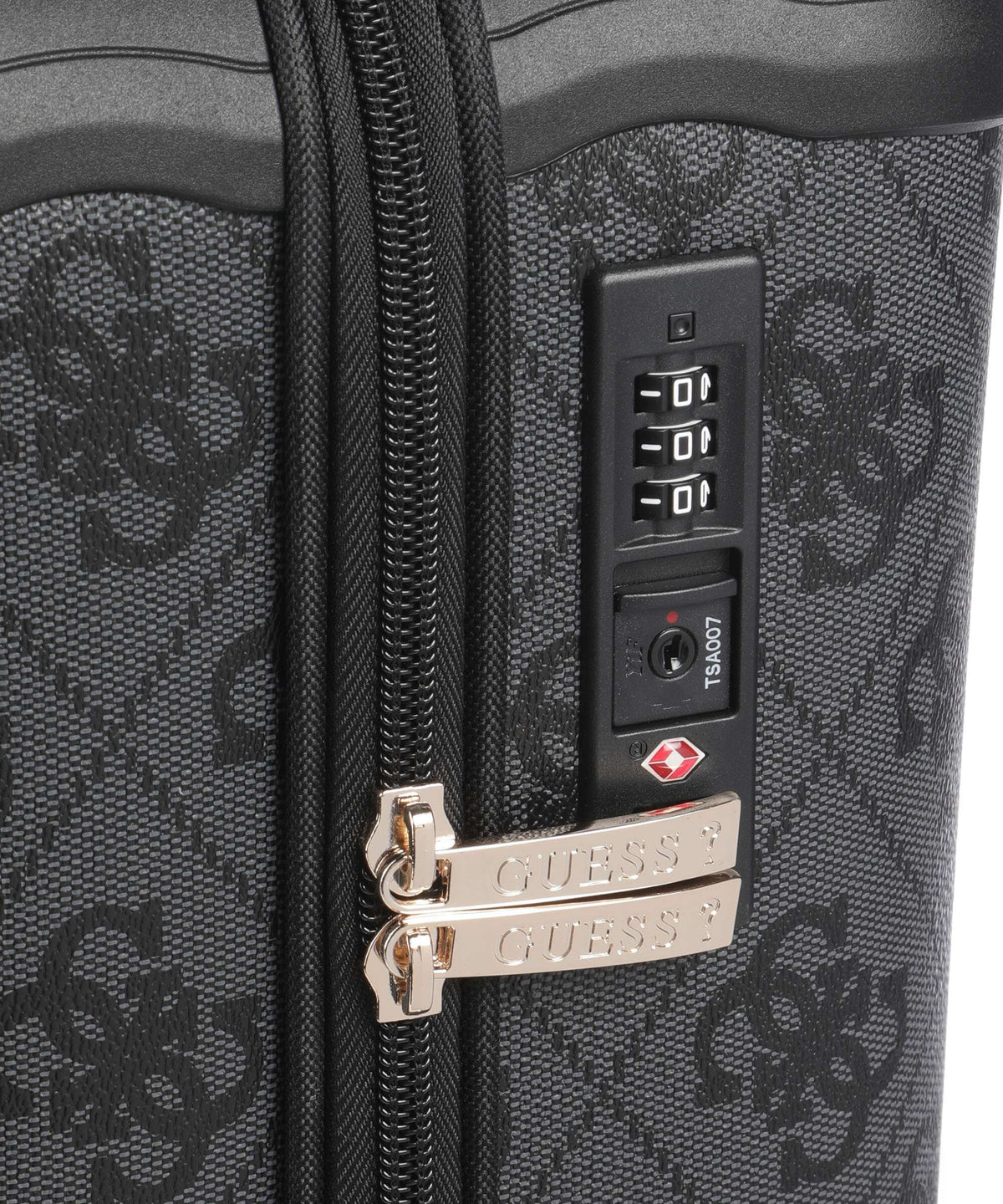 Guess Berta 4G Logo Spinner (4 wheels) coal logo