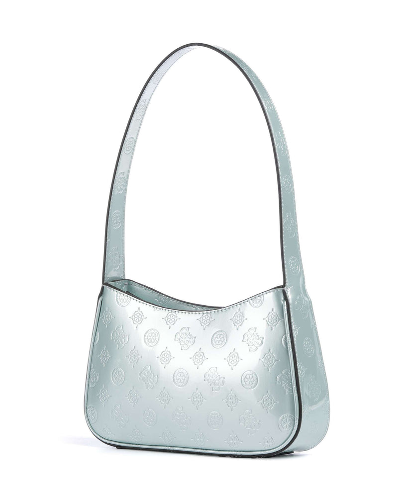Guess Arnela Shoulder bag powder blue logo