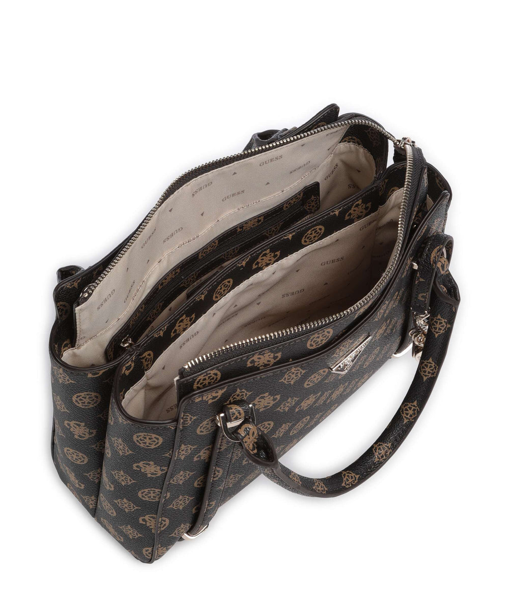 Guess Erica Eco Handbag mocha logo
