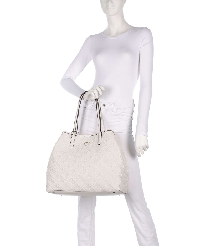 Guess Adelasia Tote bag offwhite