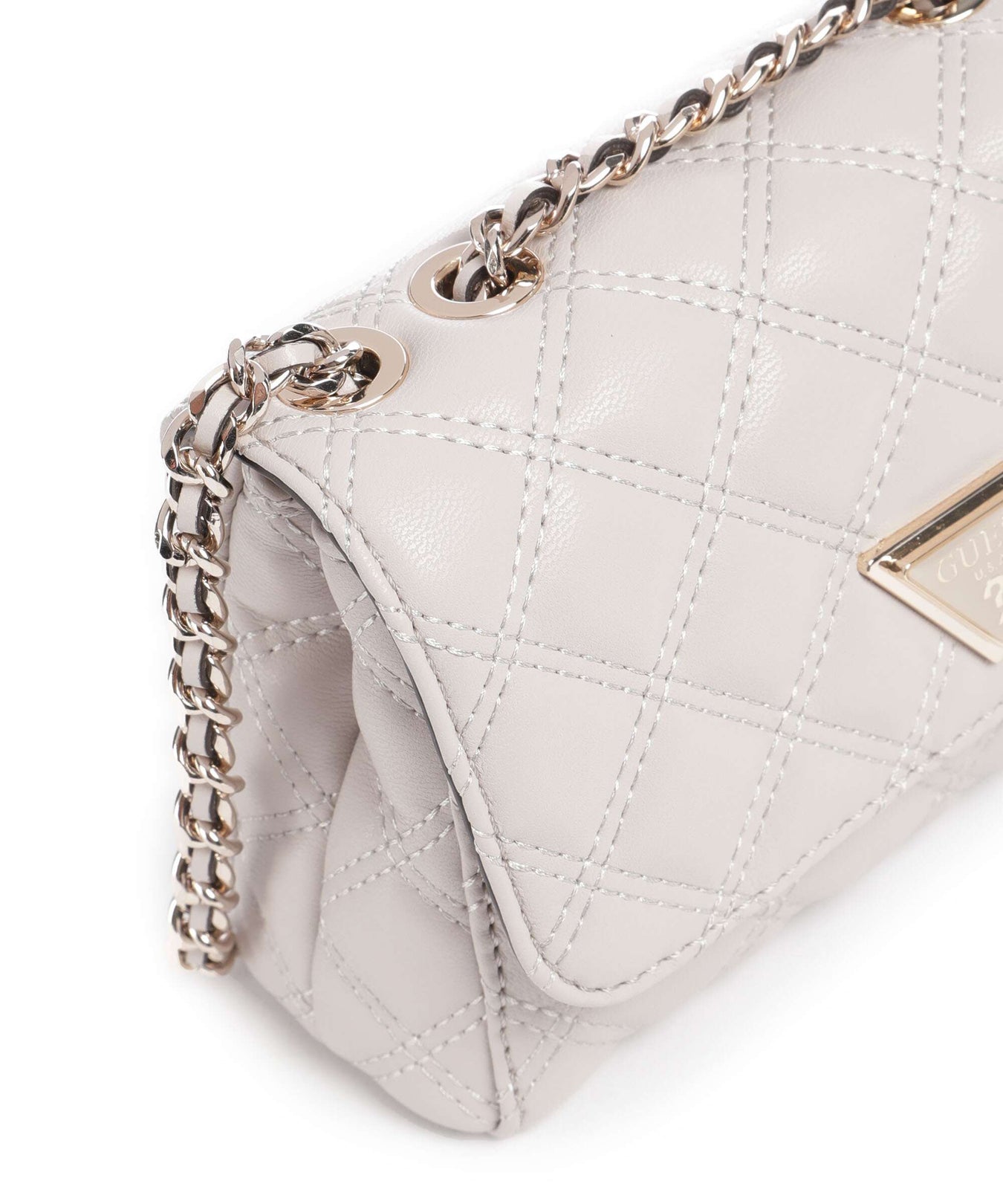 Guess Giully Mini Shoulder bag taupe