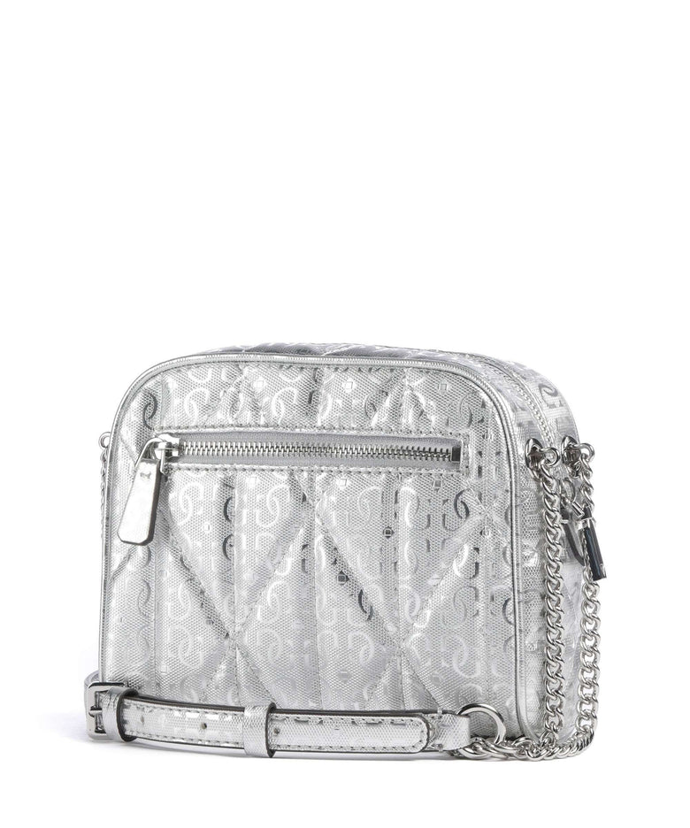 Guess Aldina G-Shine Crossbody bag silver