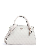 Guess Noelle 4G Logo Handbag white logo