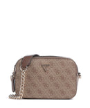 Guess Noelle Crossbody bag latte logo/brown