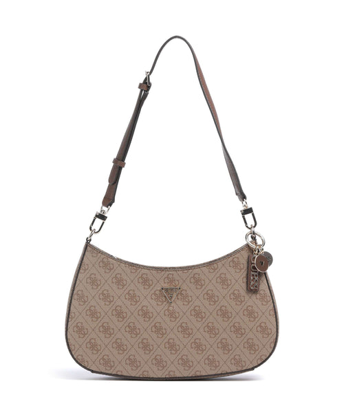 Guess Noelle Shoulder bag latte logo/brown