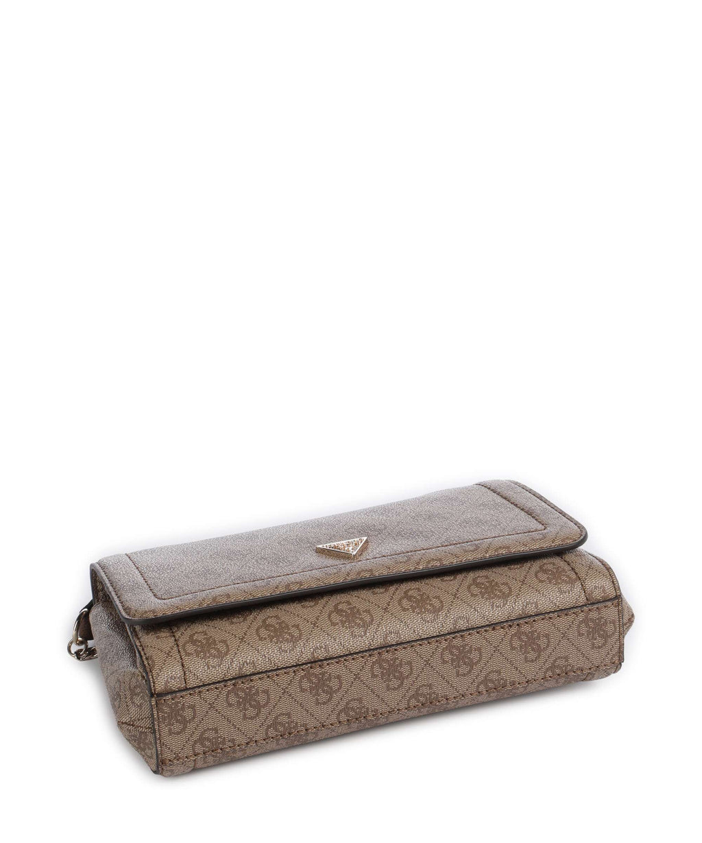 Guess Noelle Shoulder bag latte logo/brown