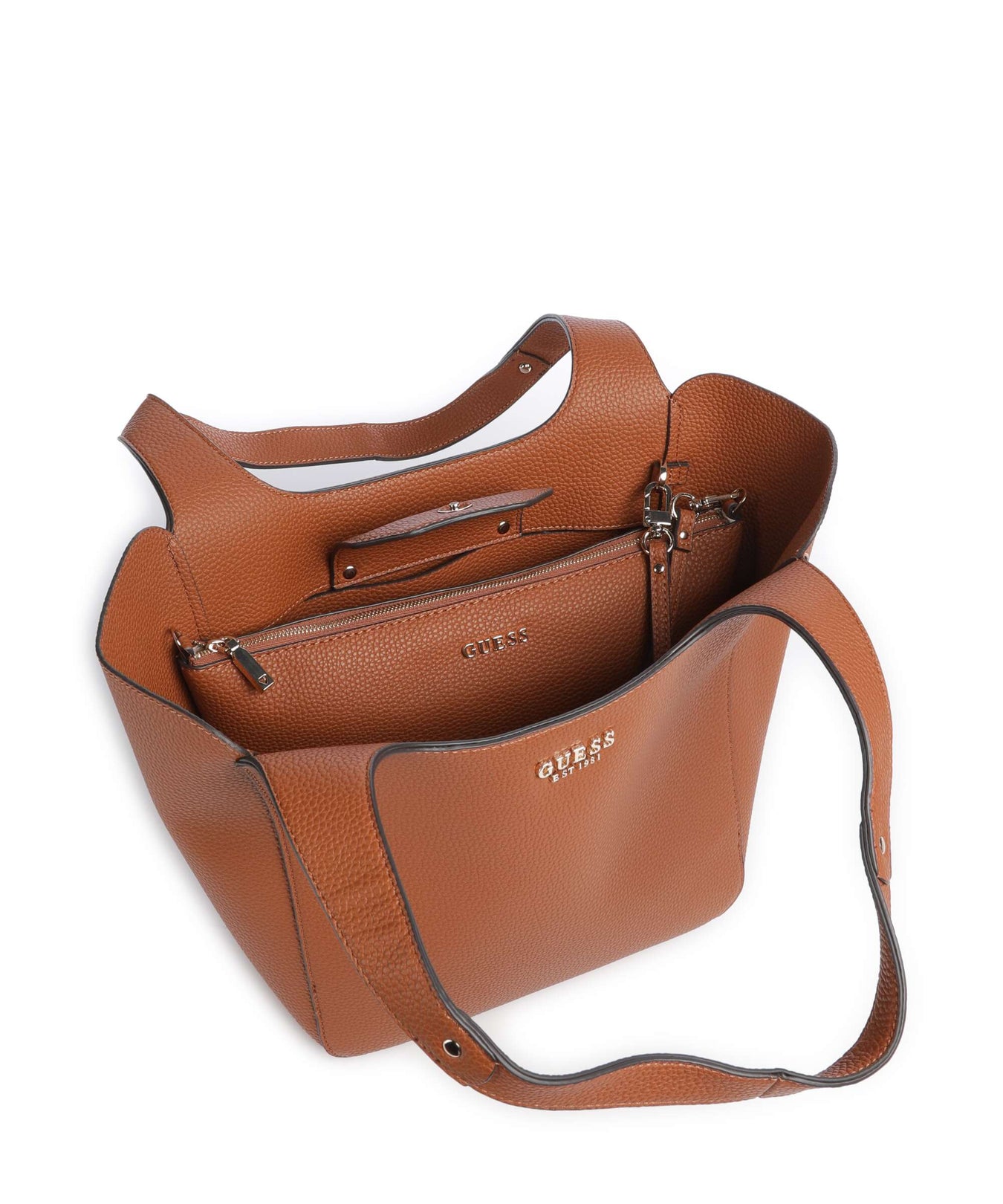 Guess Calista Tote bag caramel