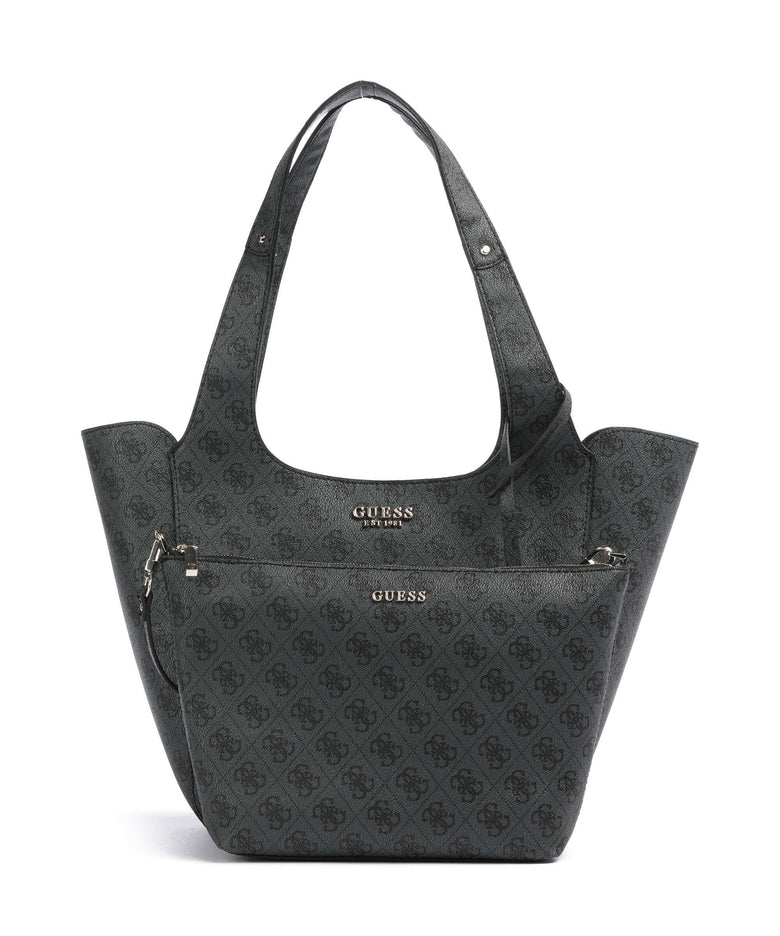 Guess Calista Tote bag coal logo