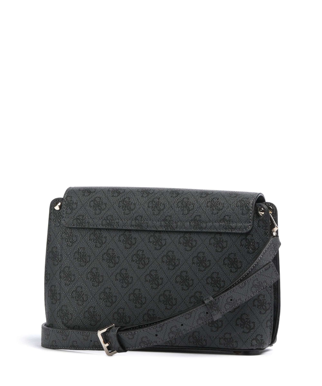 Guess Meridian Crossbody bag coal logo