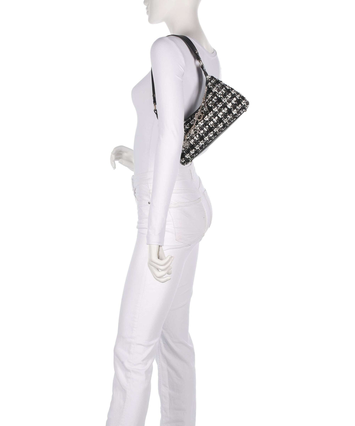 Guess Everlee Shoulder bag black/multicolour