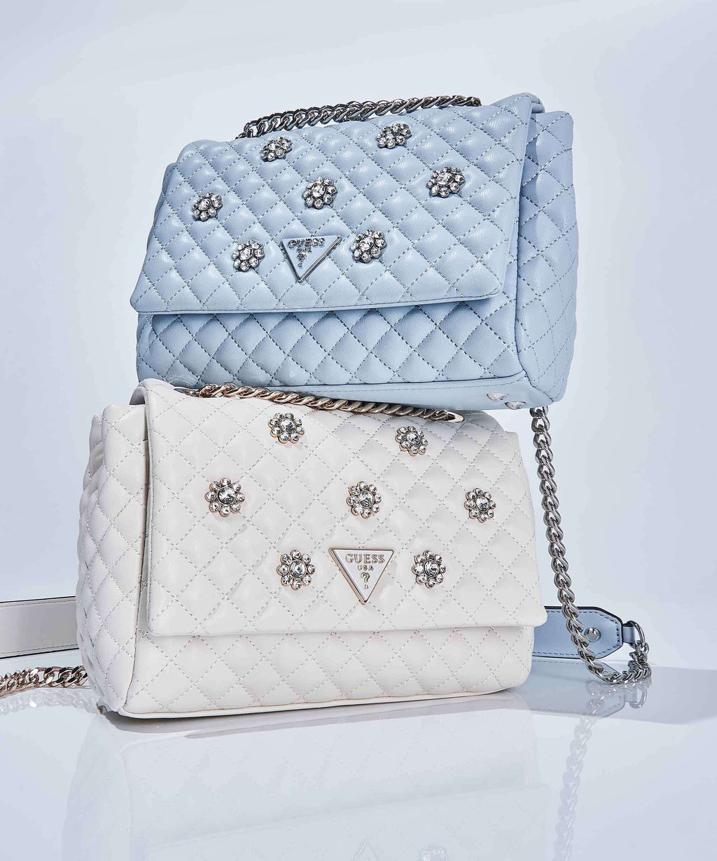 Guess Everlee Shoulder bag misty blue