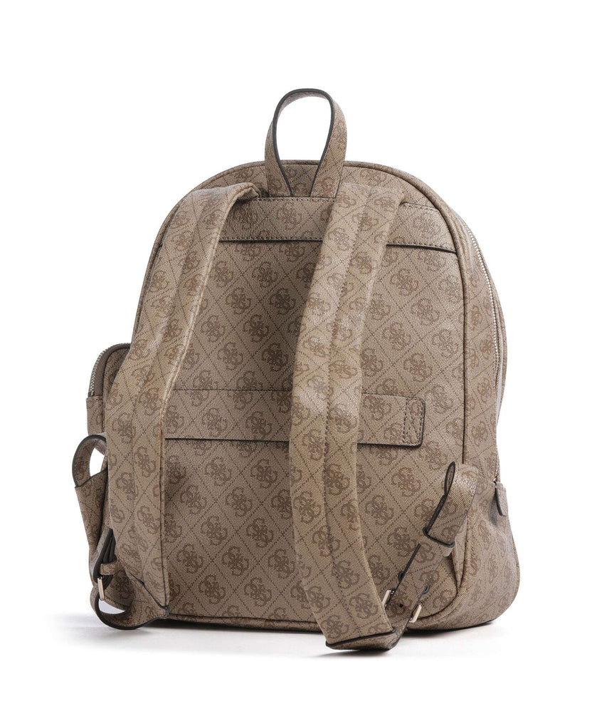Guess Power Play Backpack latte logo