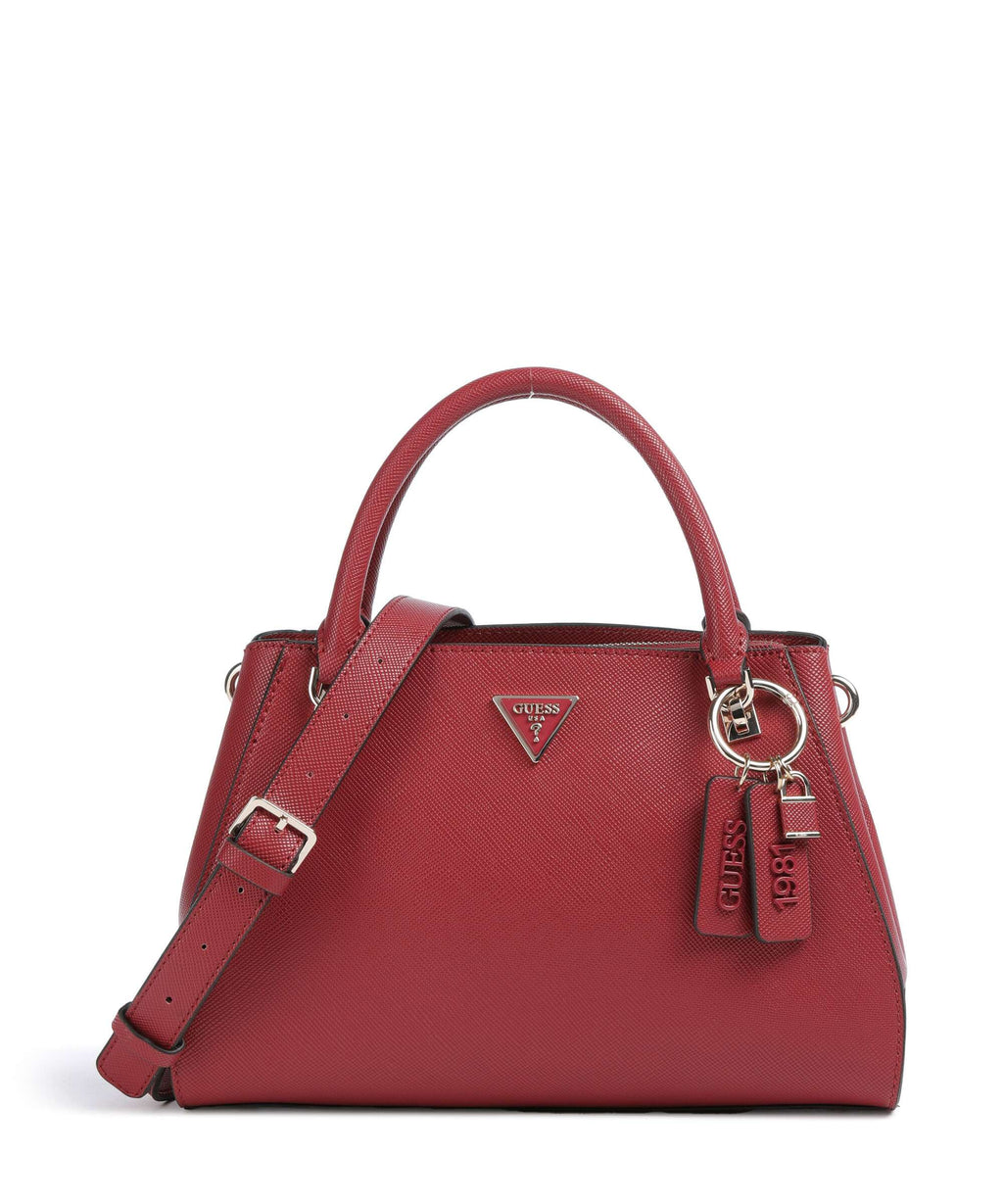 Guess Noelle II Luxury Handbag garnet