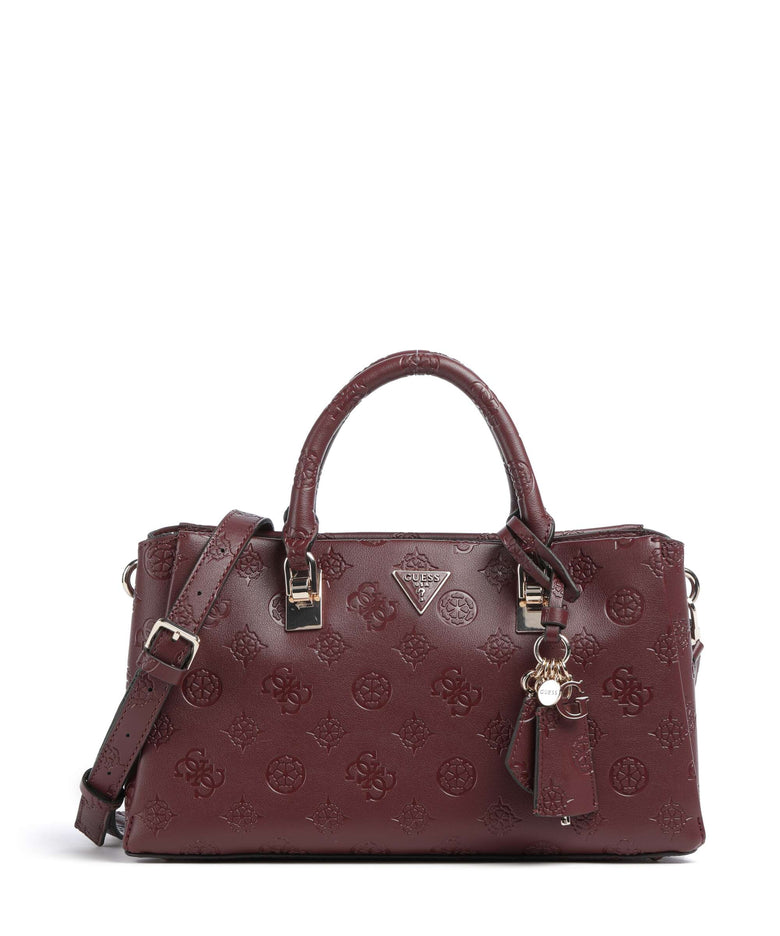 Guess Tisha Handbag wine logo