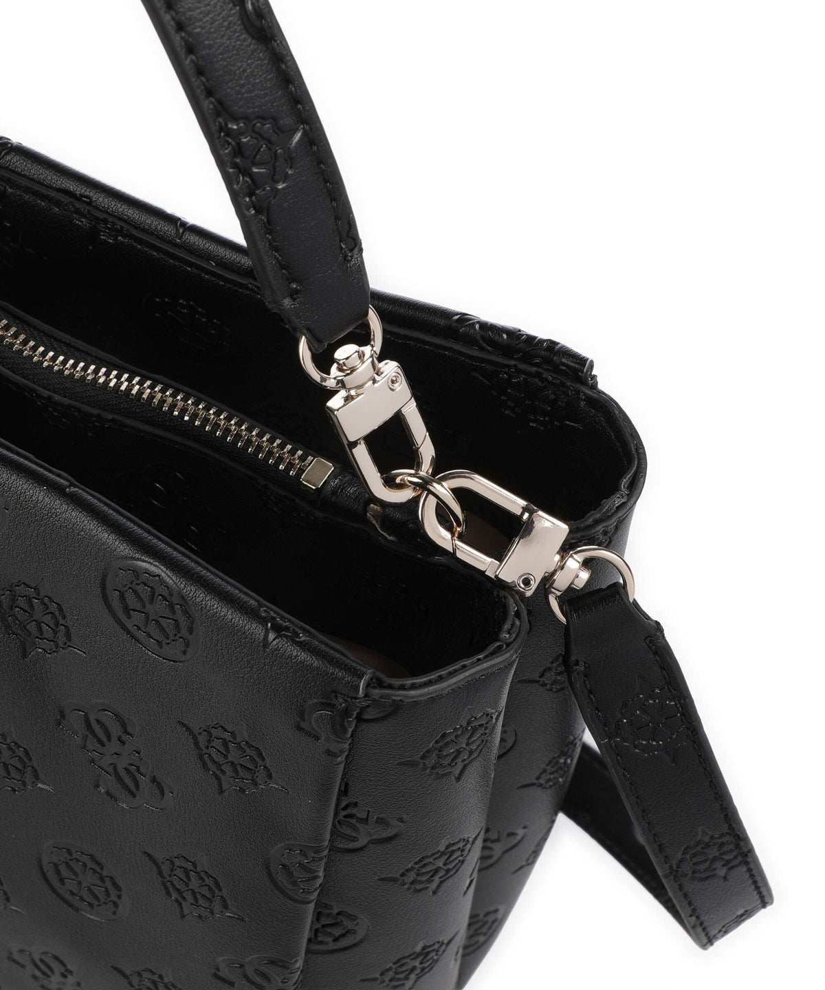 Guess Tisha Shoulder bag black logo