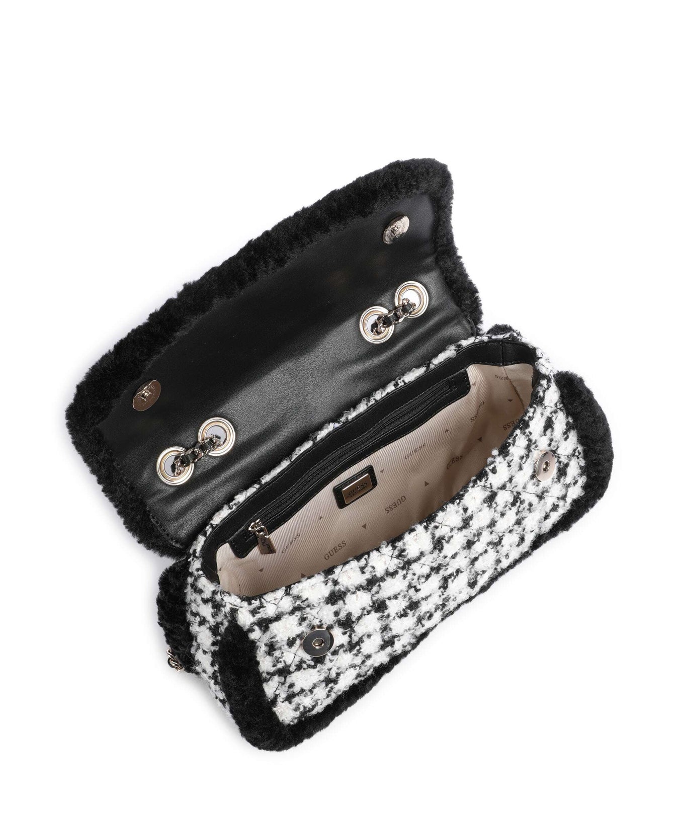 Guess Cristi Shoulder bag black multicolour