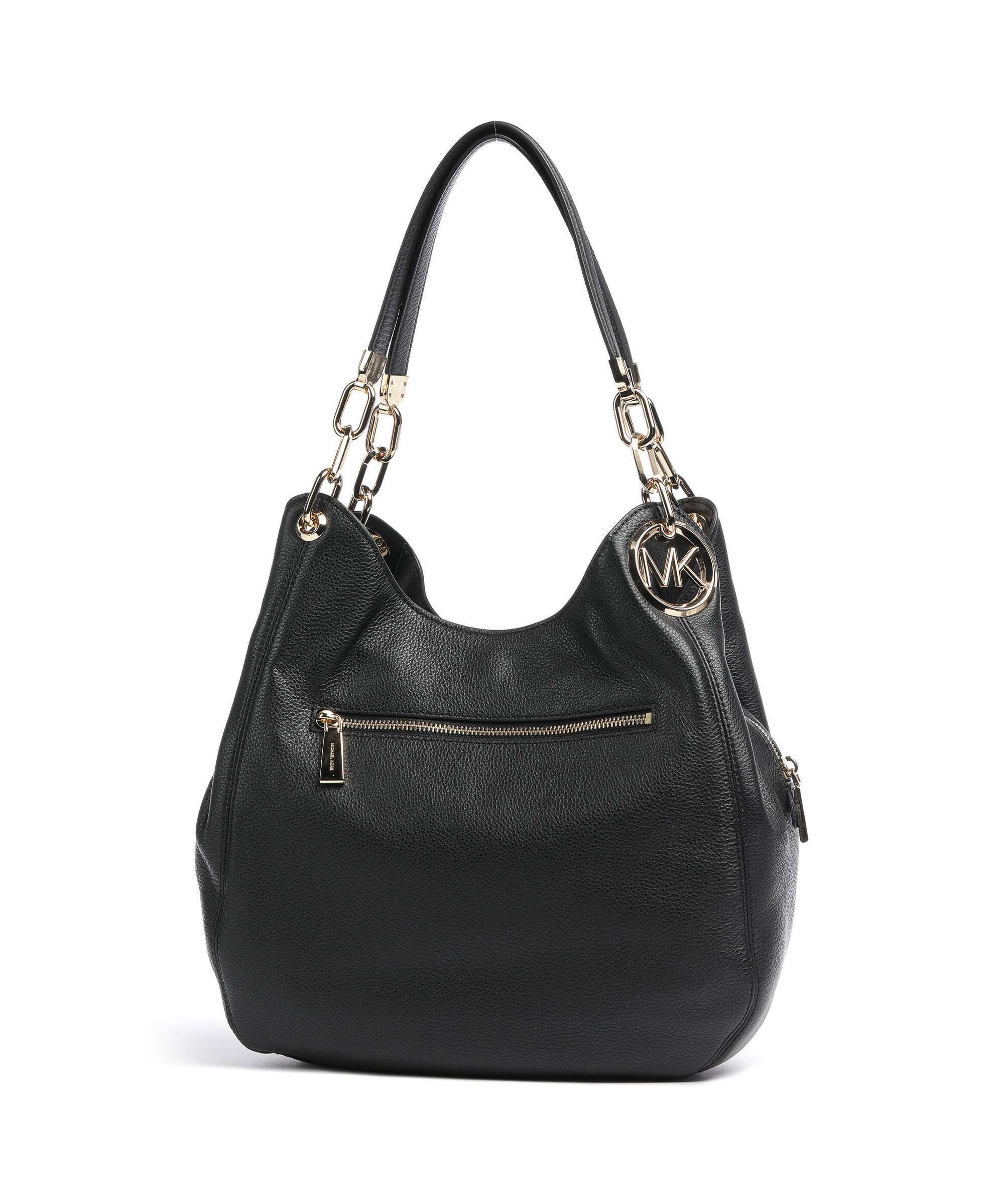 Michael Kors Lillie Hobo bag grained cow leather black
