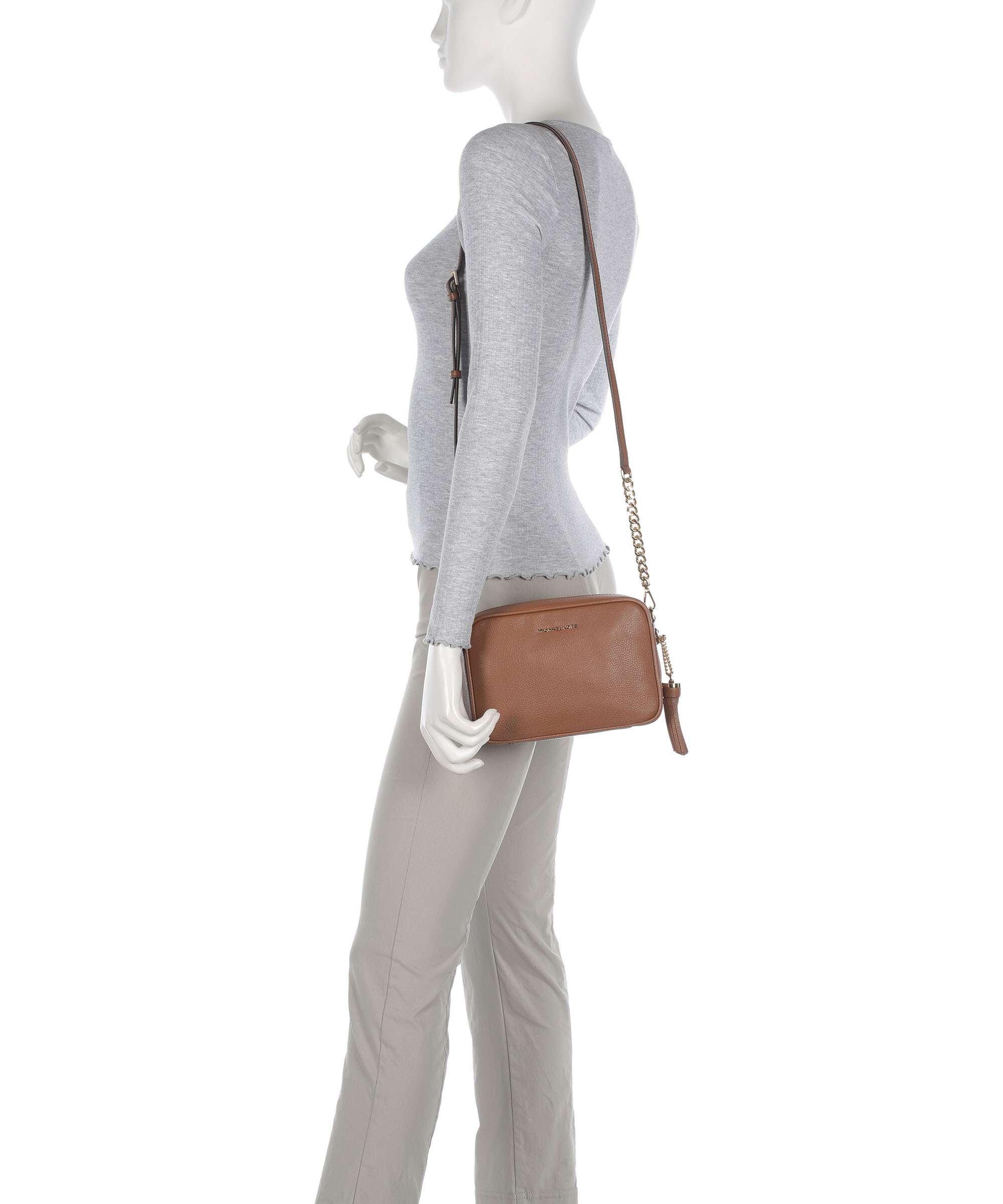 Michael Kors Jet Set Crossbody bag grained leather luggage