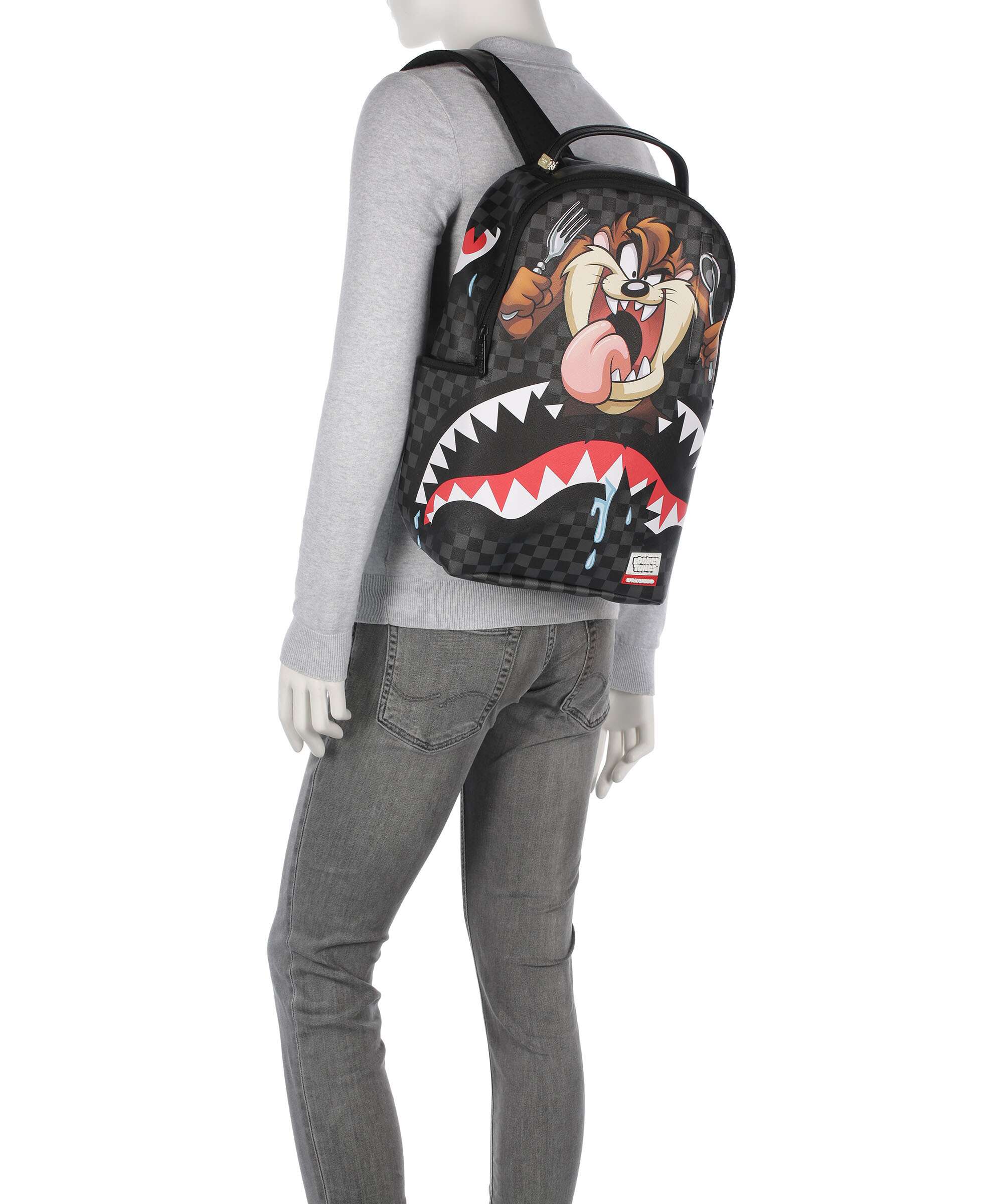 Sprayground Taz Shark Bite Backpack 13″ soft synthetic multicolour