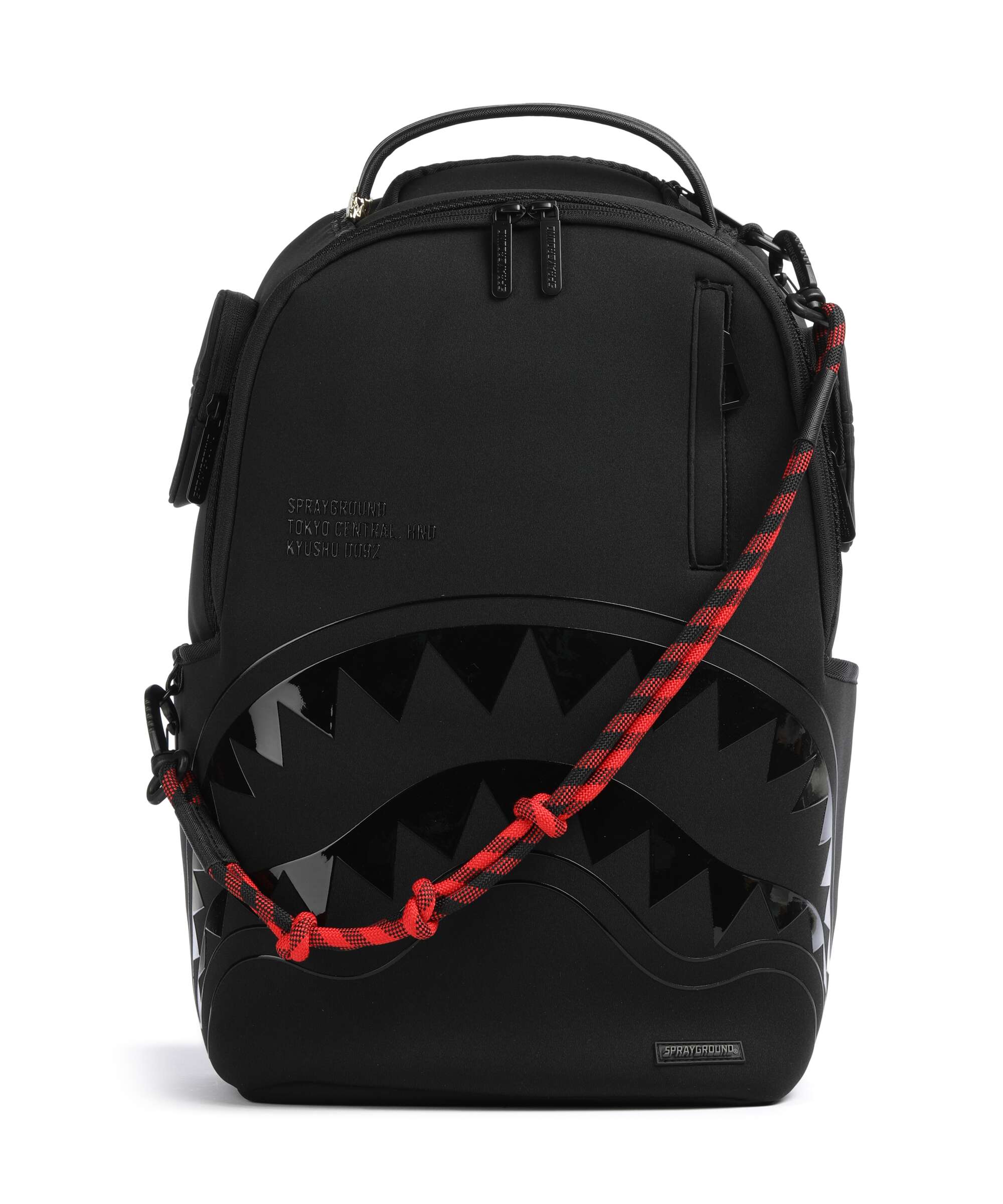 Sprayground Shark Central Kyushu Backpack 13″ polyester black