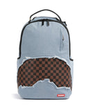 Sprayground Denim Shark Backpack blue