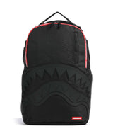 Sprayground Printed Zipper Shark Backpack black
