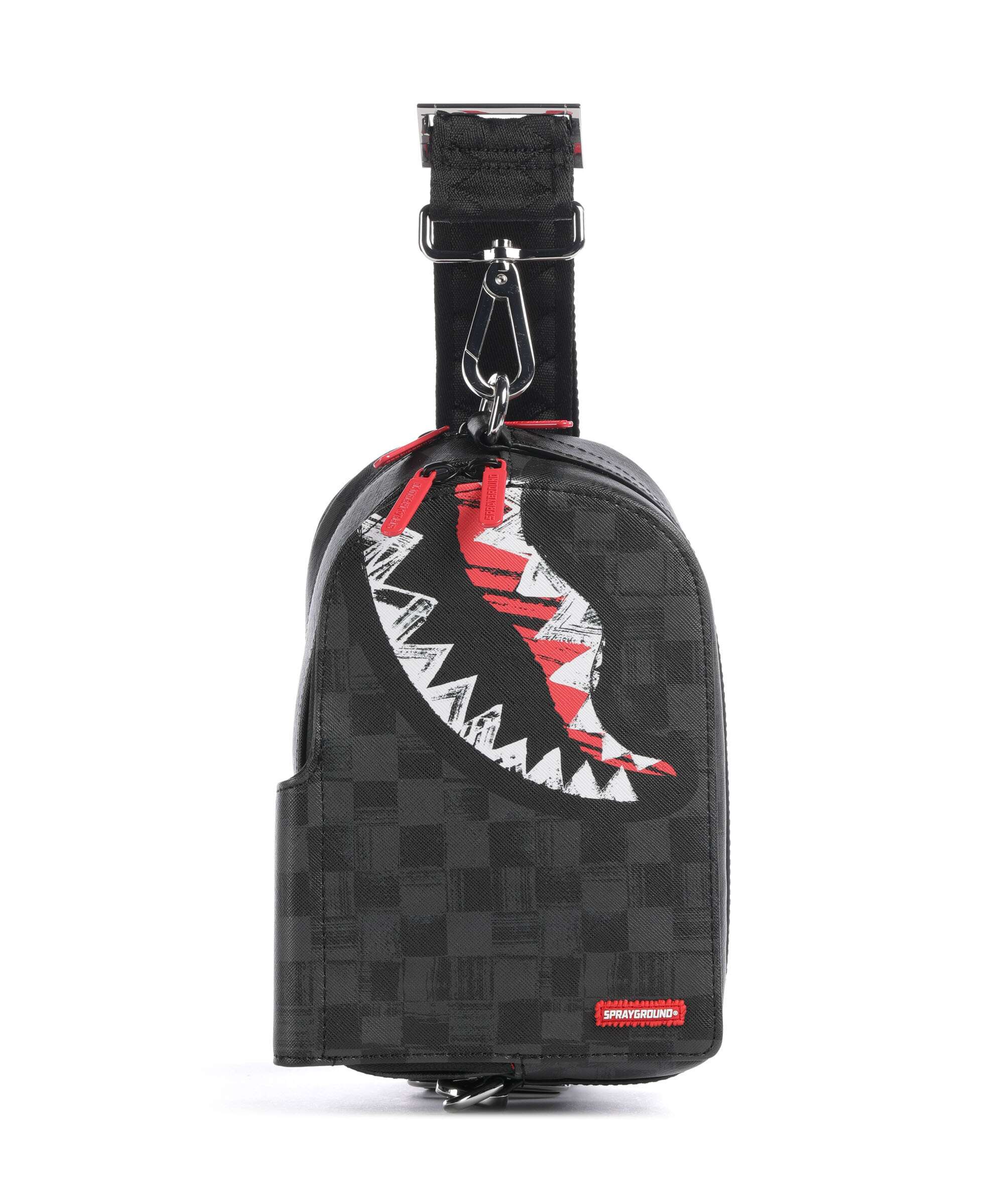 Sprayground Scribble Shark Sling bag soft synthetic multicolour