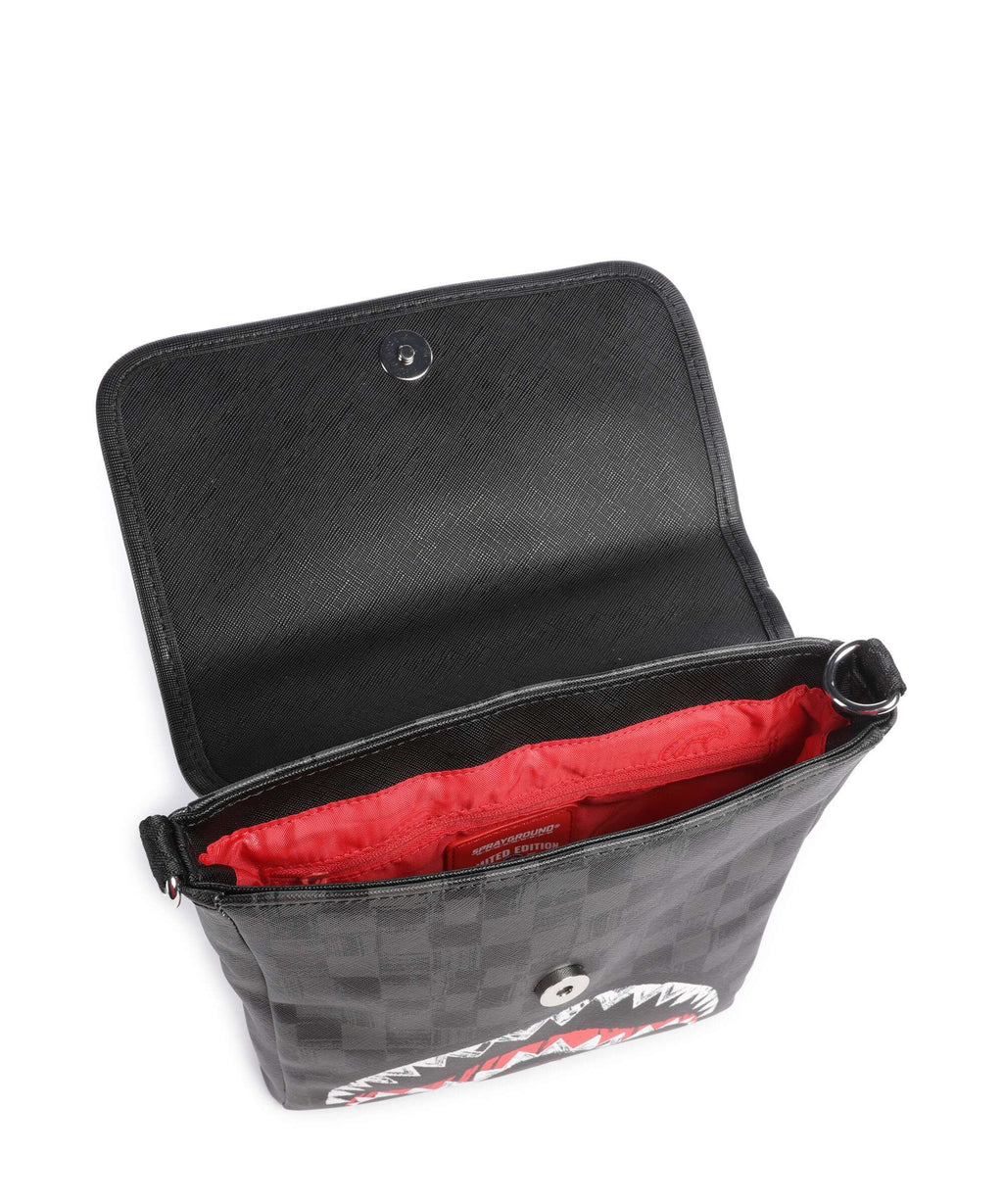 Sprayground Scribble Shark Crossbody bag multicolour