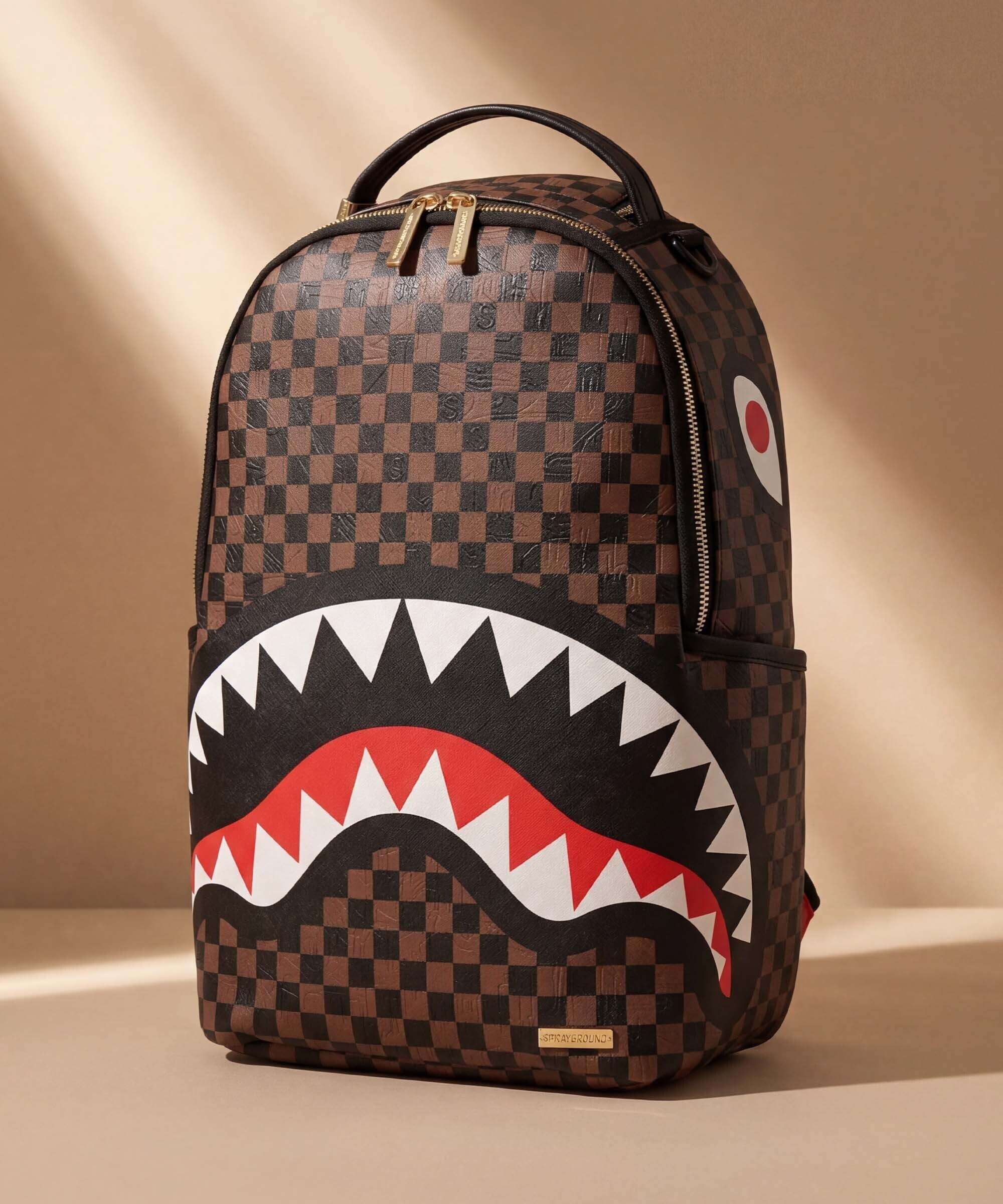 Sprayground Check 2 Emboss Backpack 13″ soft synthetic multicolour