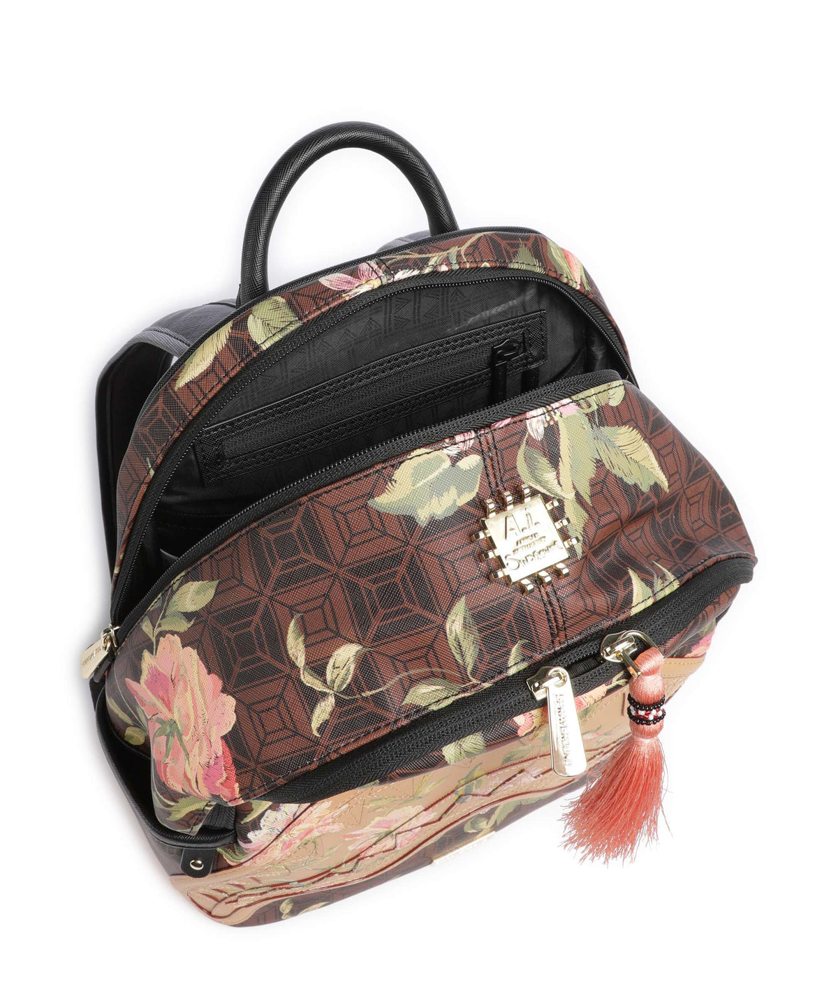 Sprayground AI Henny Floral Backpack brown