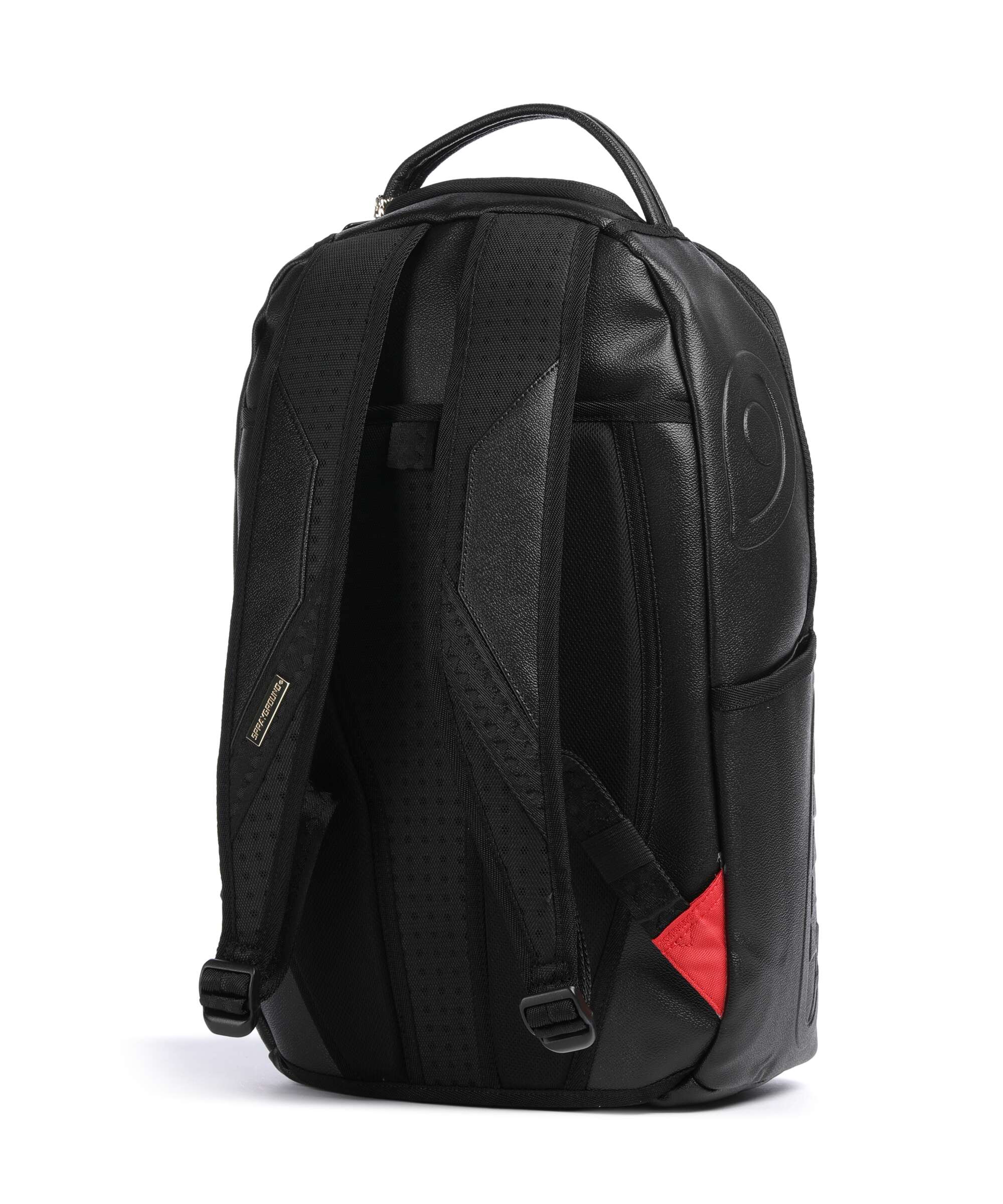 Sprayground Gold Brick Luxe Backpack 13″ soft synthetic black
