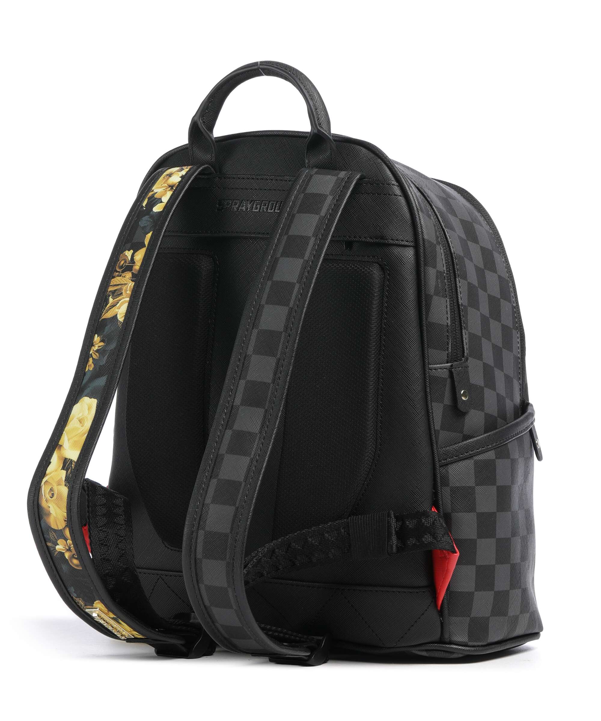 Sprayground Gold Floral Remix Backpack black