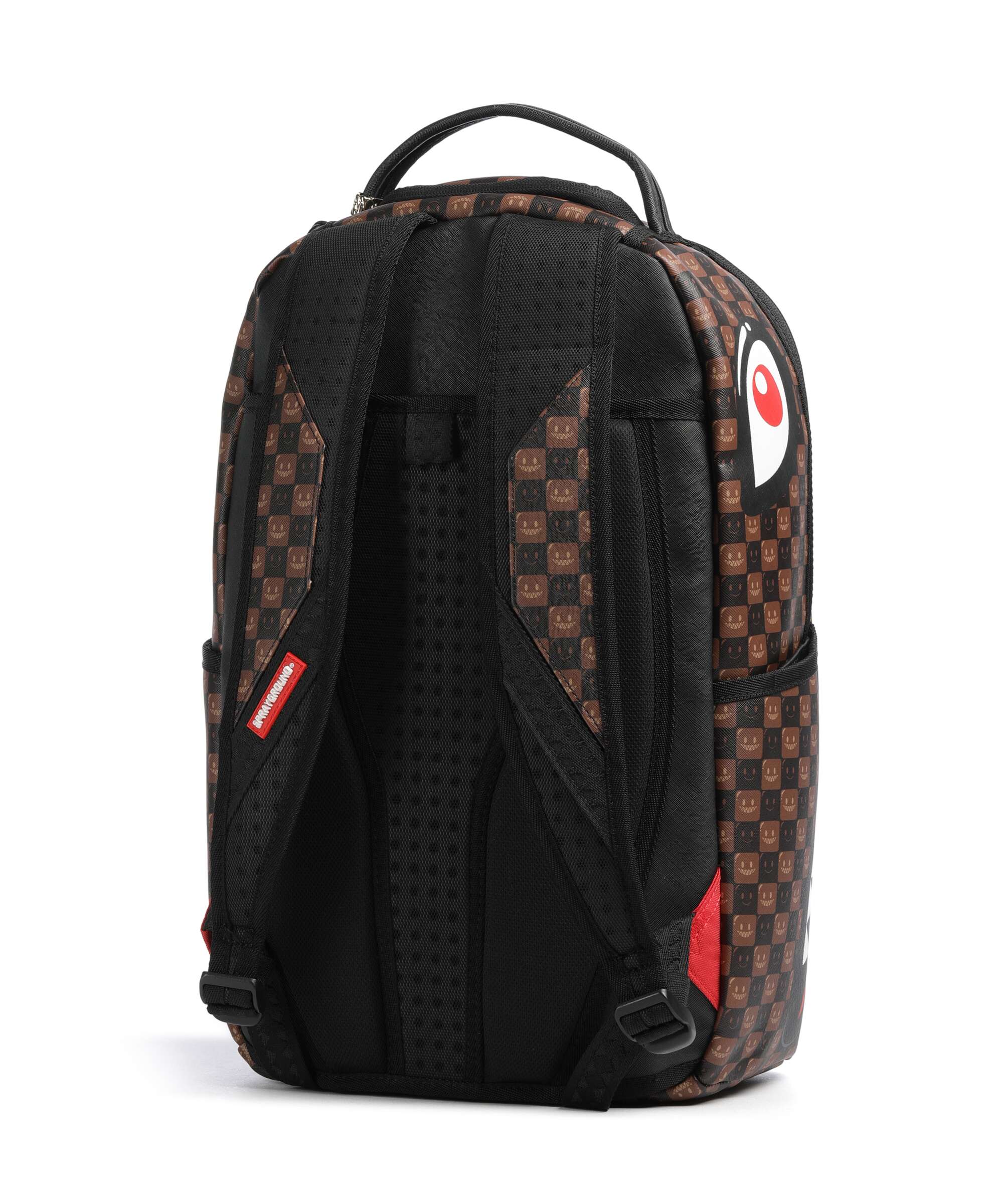 Sprayground Sharks In Paris Wtf Bubble Brown Check Backpack multicolour