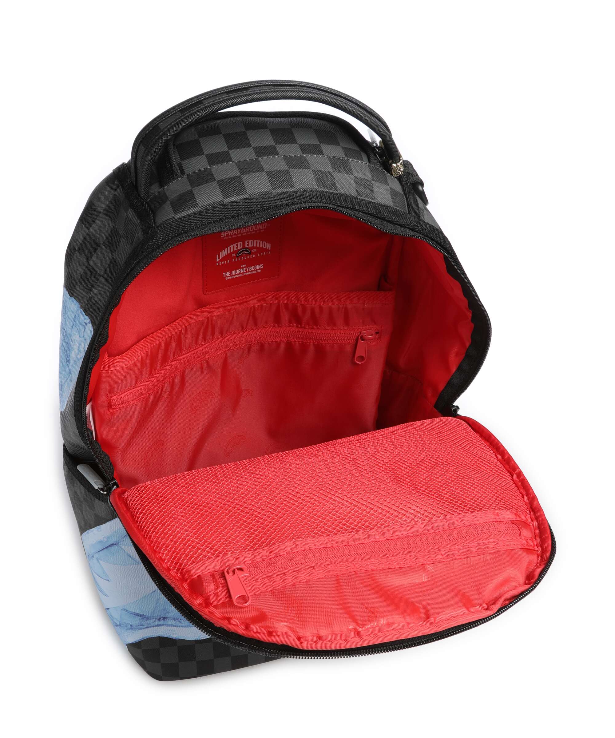 Sprayground Sharks On Iceberg Backpack black