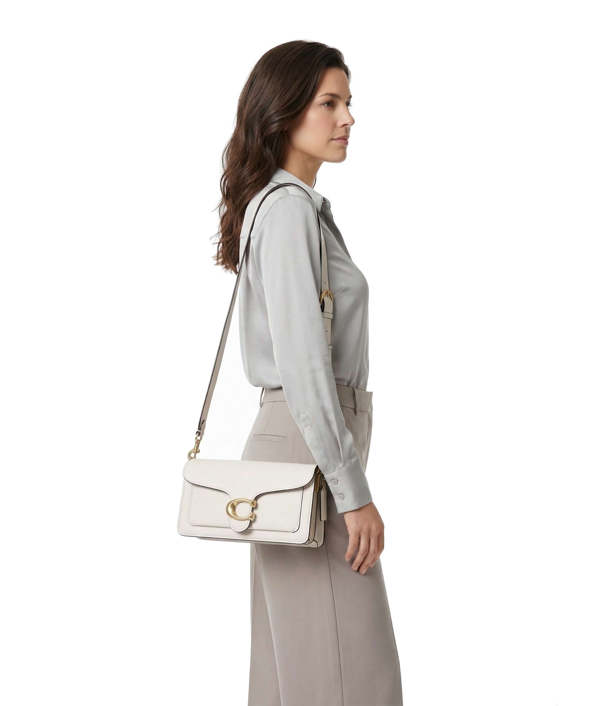 Coach Tabby 26 Shoulder bag grained leather chalk - CH857-B4-HA Coach Tabby 26 Shoulder bag grained leather chalk - CH857-B4-HA