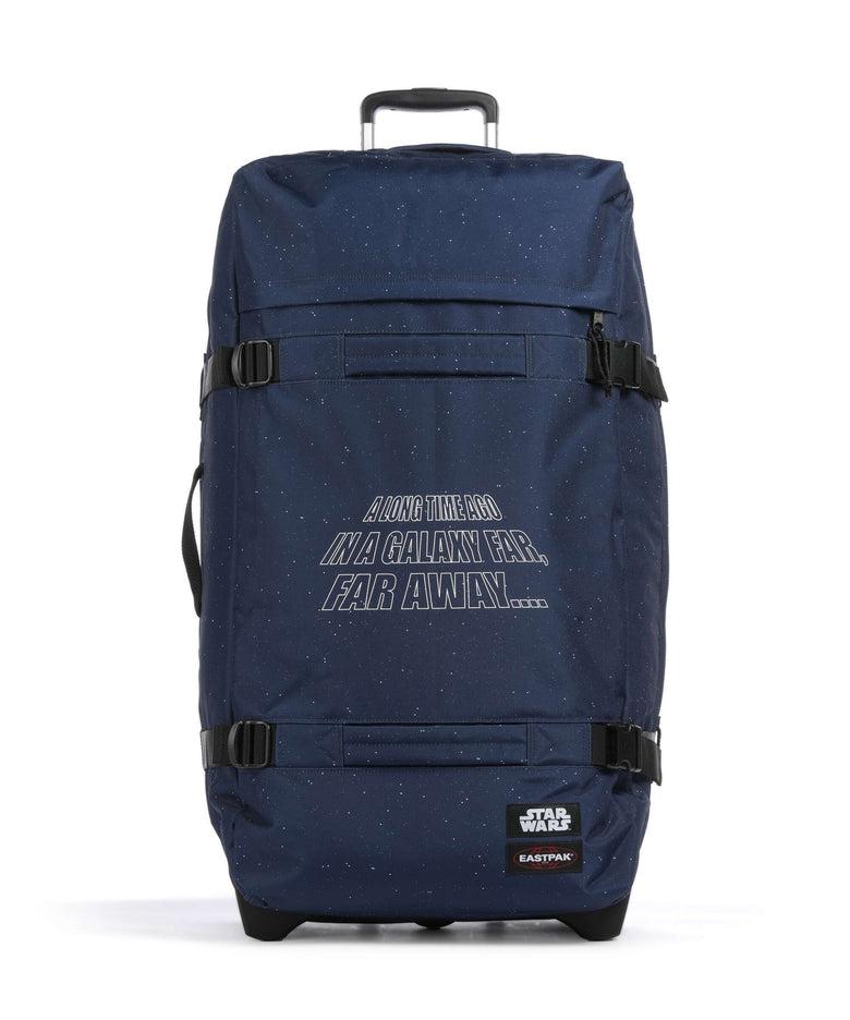 Eastpak Star Wars Transit'r L Travel bag with wheels street tags blue