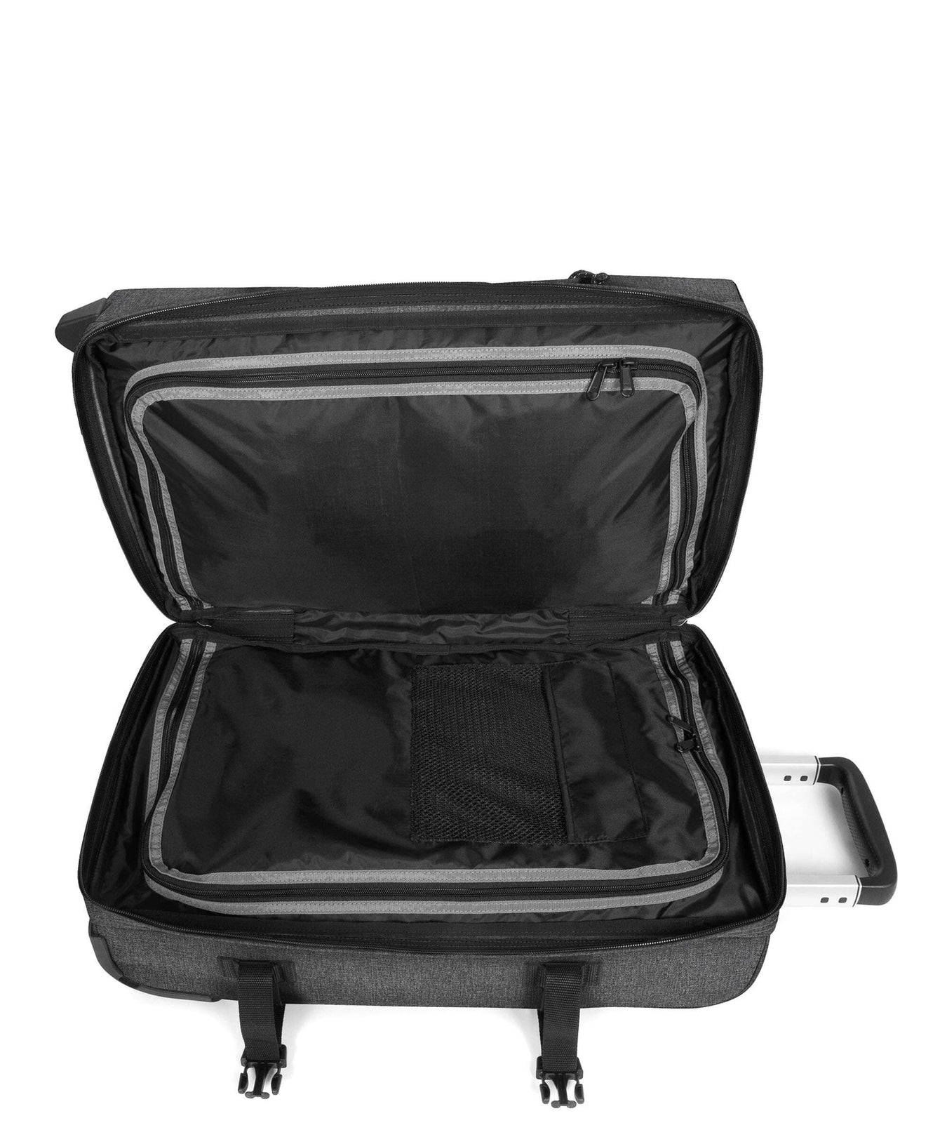 Eastpak Transit'R S Travel bag with wheels black denim
