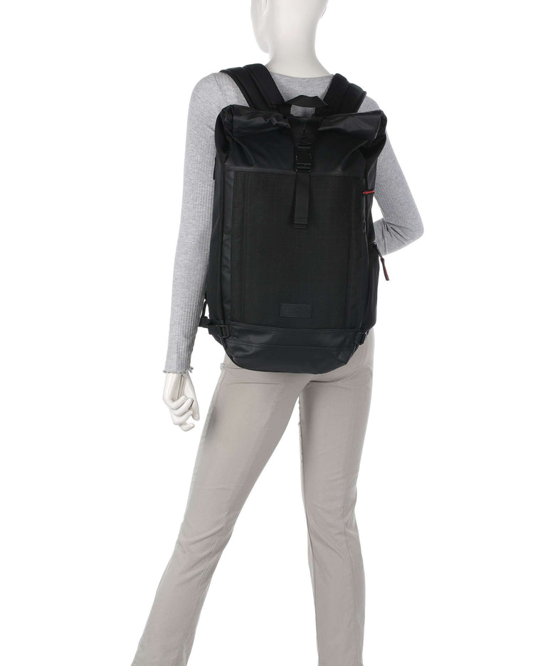 Eastpak Cnnct Tecum Roll Rolltop backpack rip black