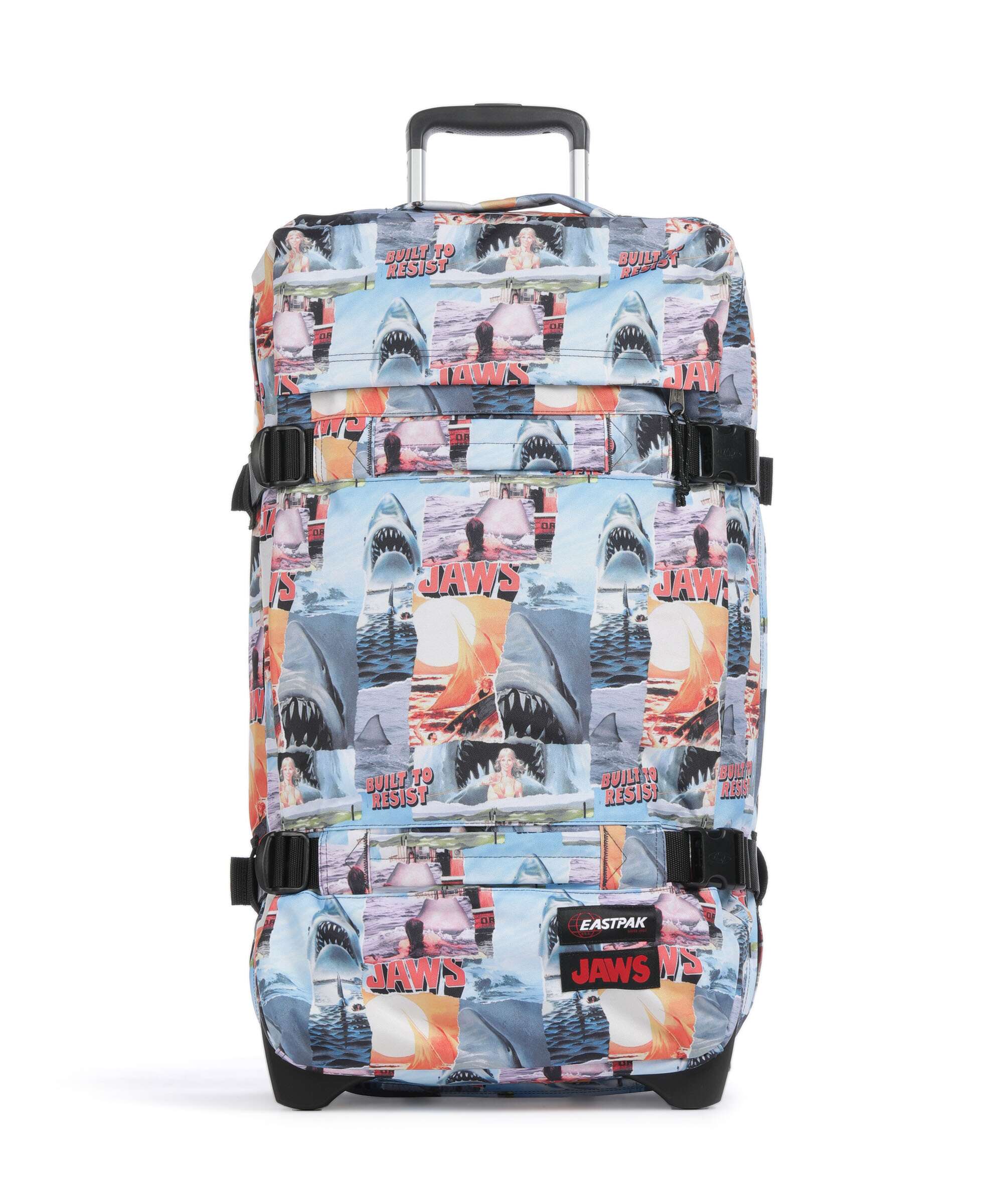 Eastpak Transit'R M Travel bag with wheels jaws print 67 cm