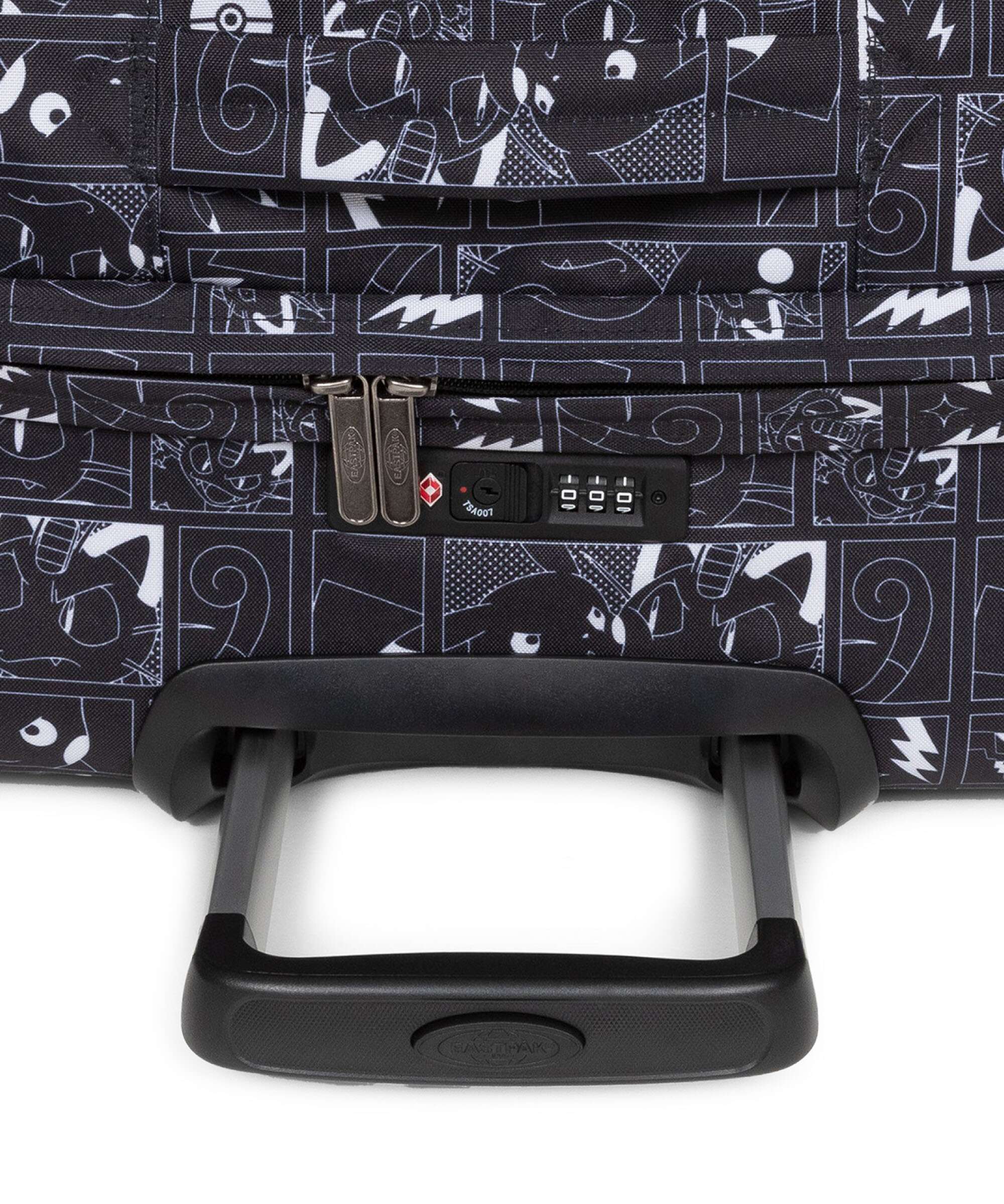 Eastpak Transit'R M Travel bag with wheels pokémon/black