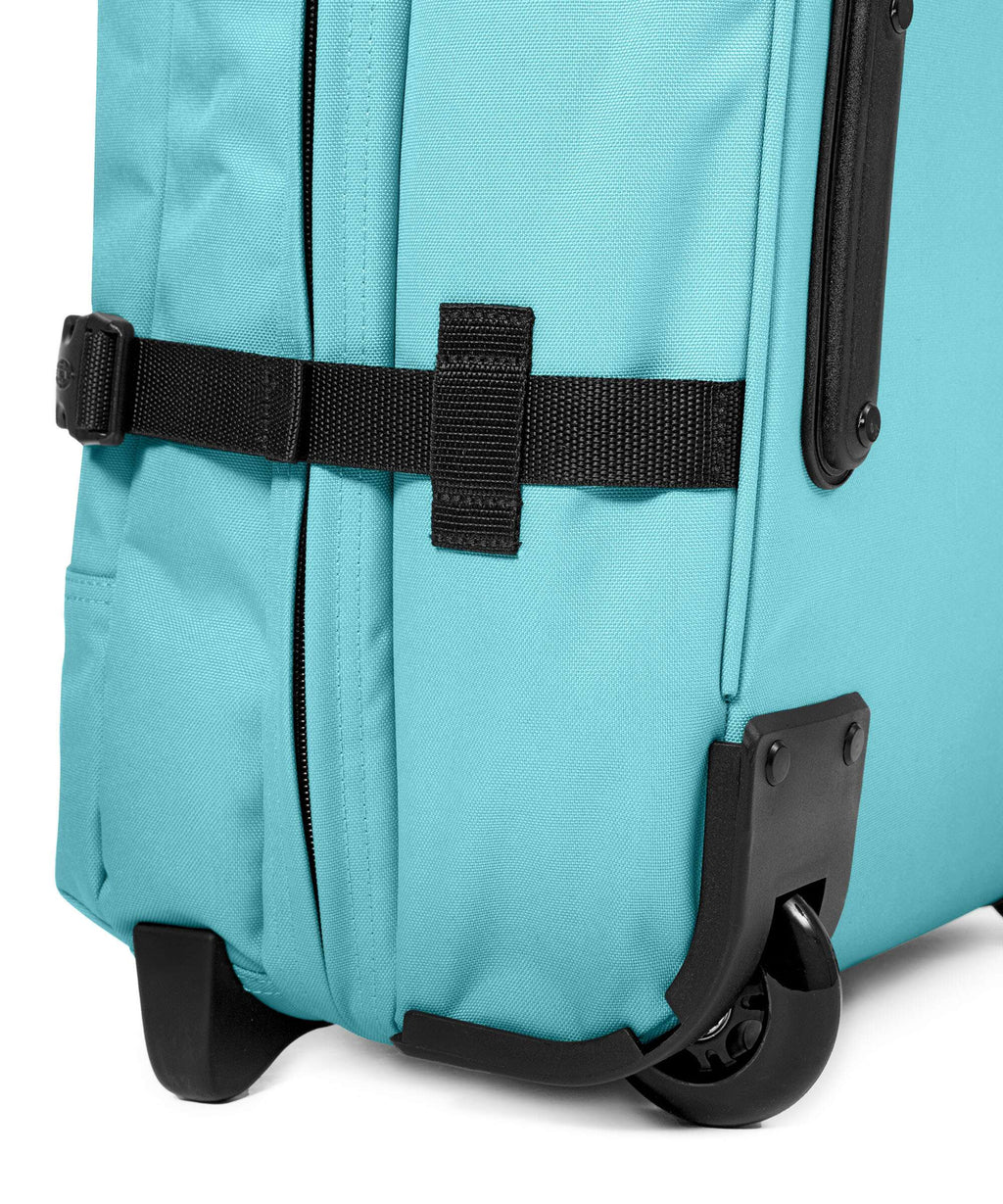 Eastpak Tranverz M Travel bag with wheels waterfall blue
