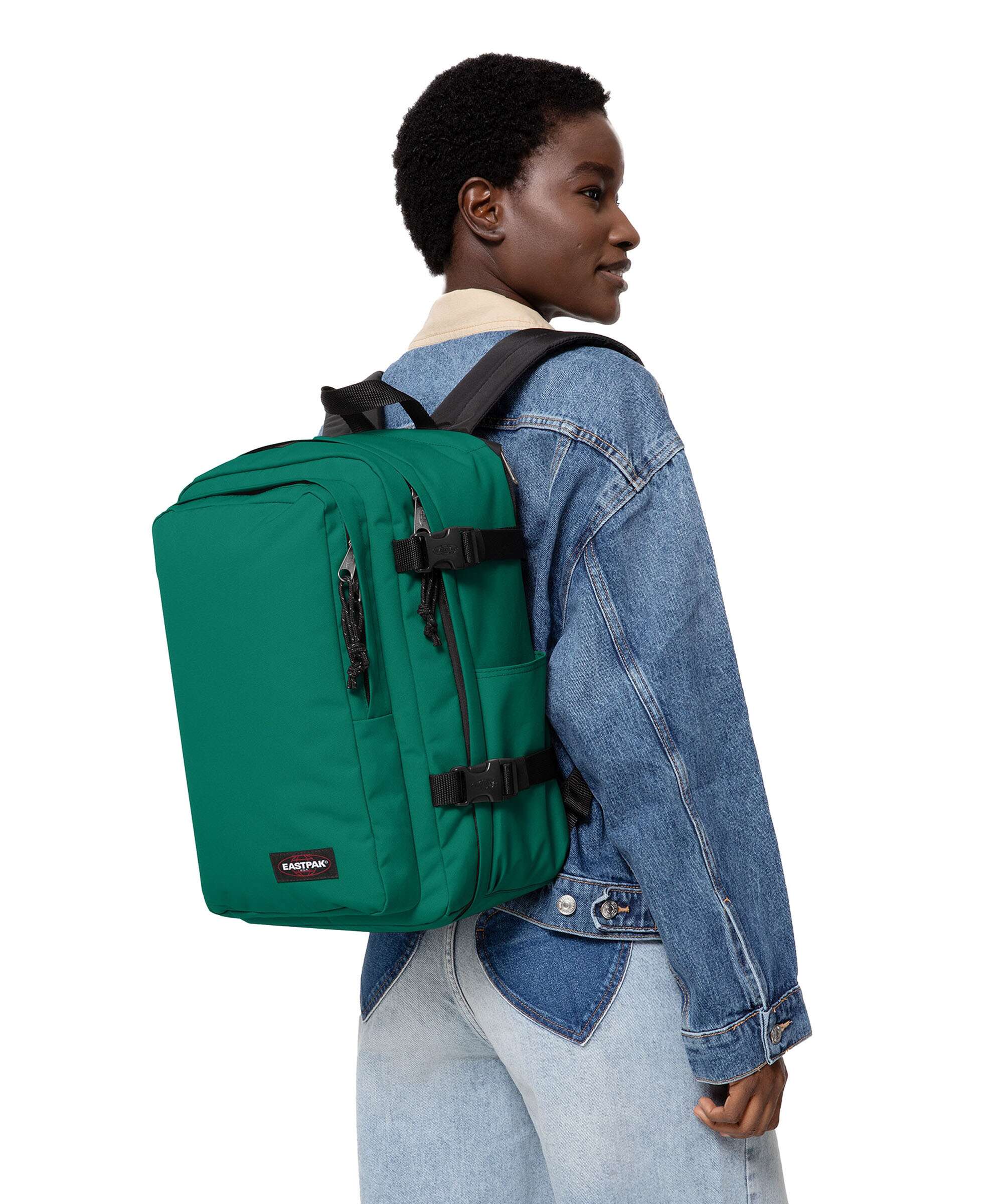 Eastpak Cabin Pak' Travel backpack 15″ polyamide pineneedle green