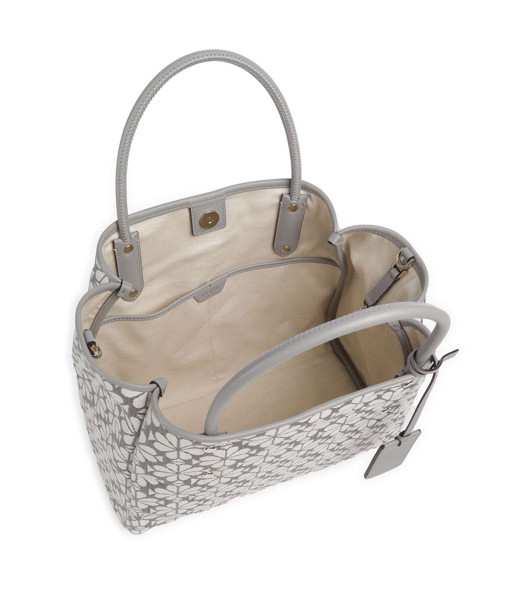 Kate Spade New York Spade Flower Jacquard Handbag grey/multicolour