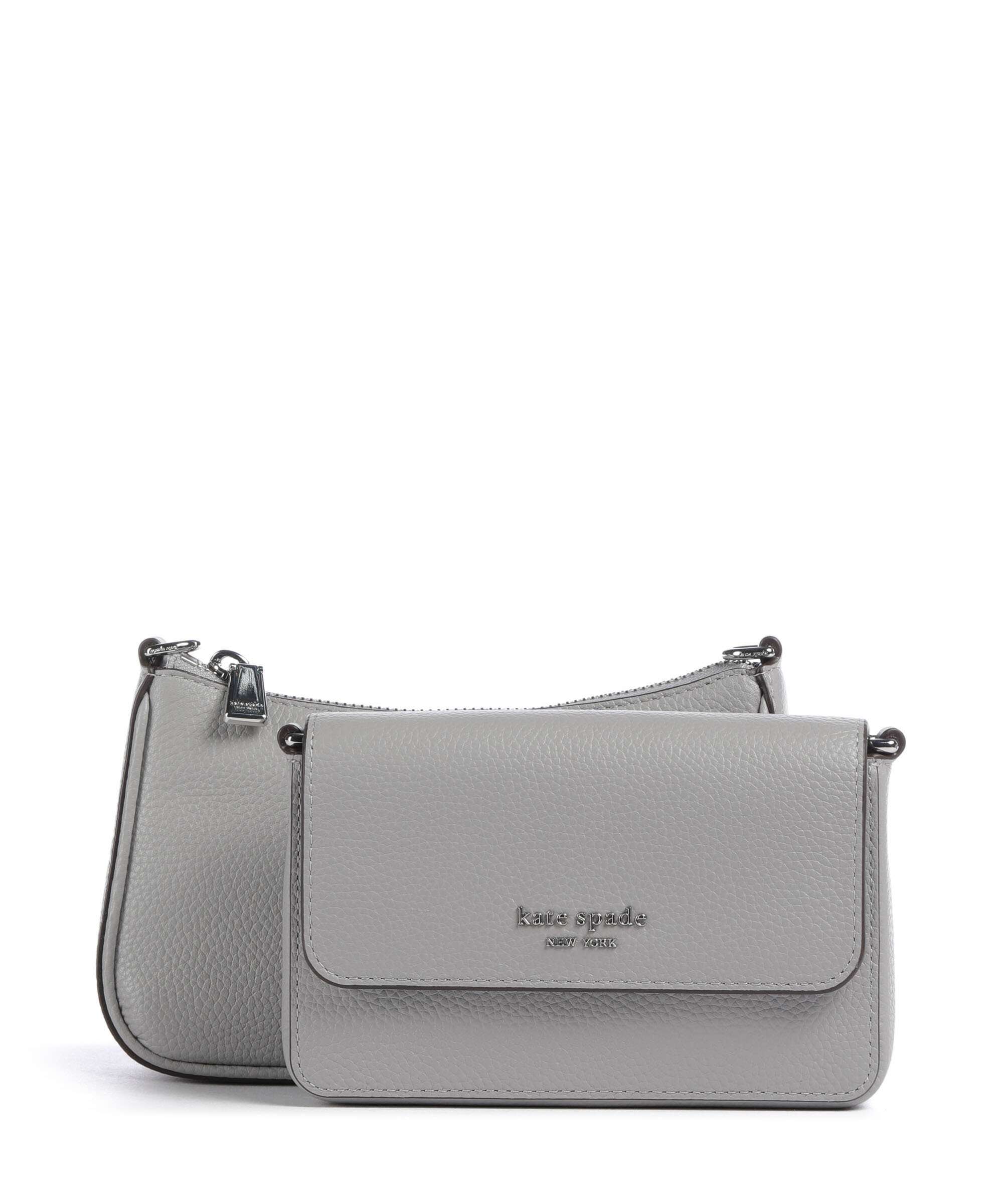 Kate Spade New York Double Up Crossbody bag grained cow leather