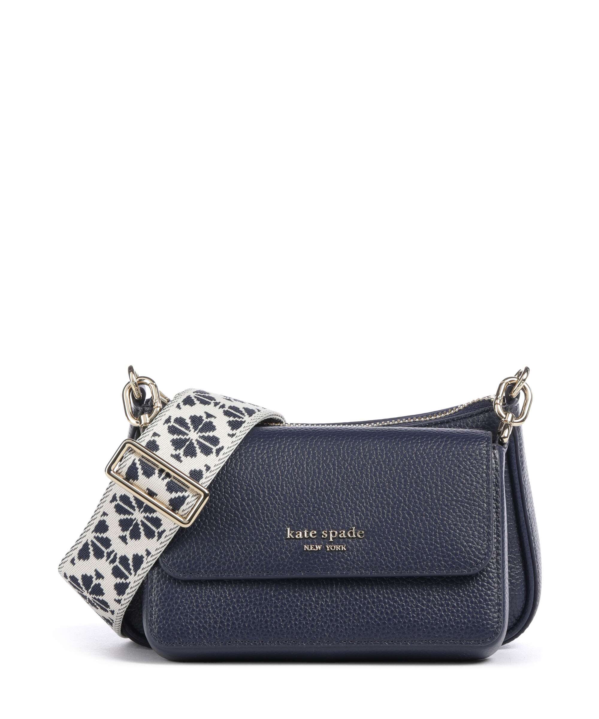 Kate Spade New York Double Up Crossbody bag grained cow leather
