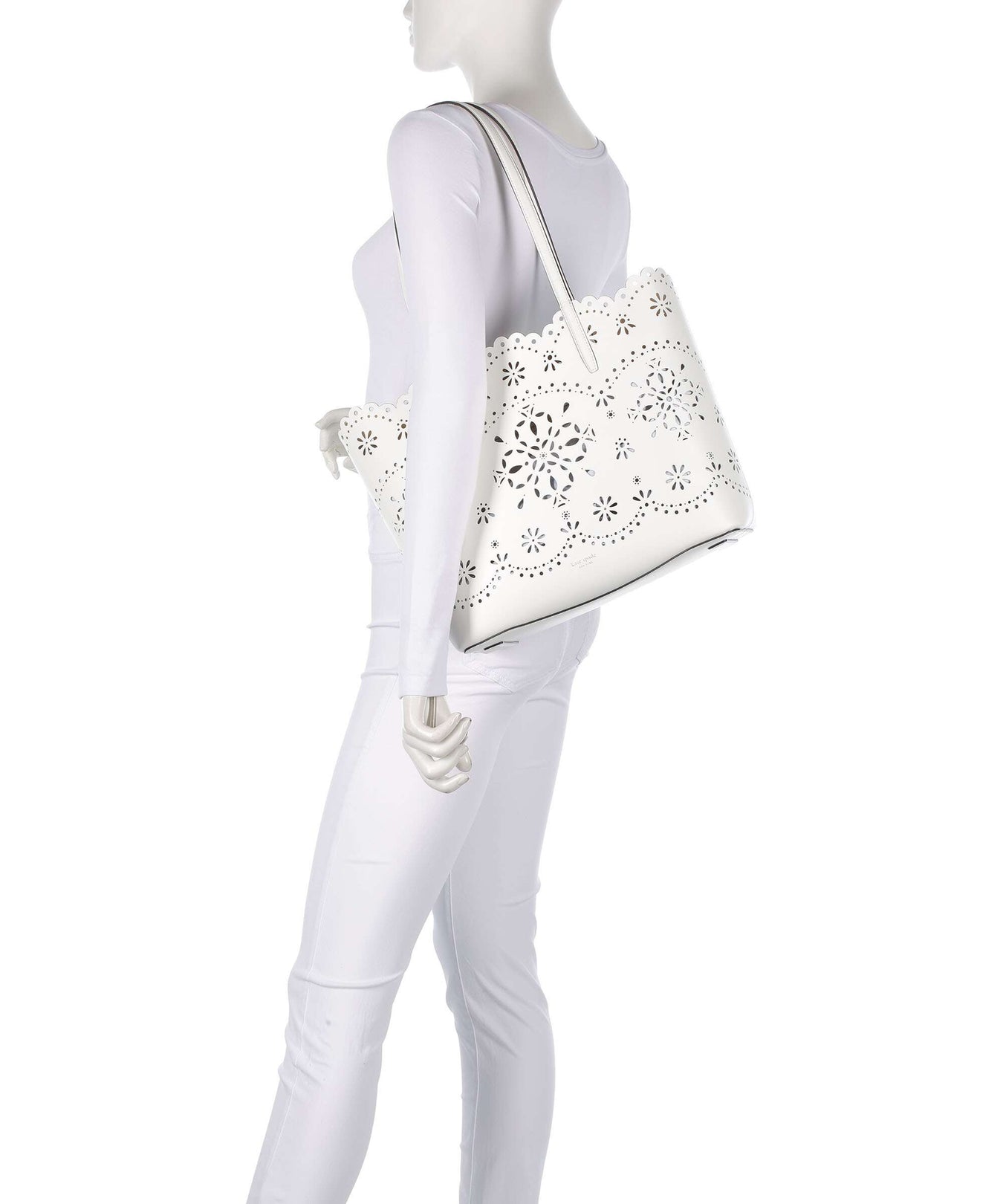 Kate Spade New York Do It All Large Tote bag true white