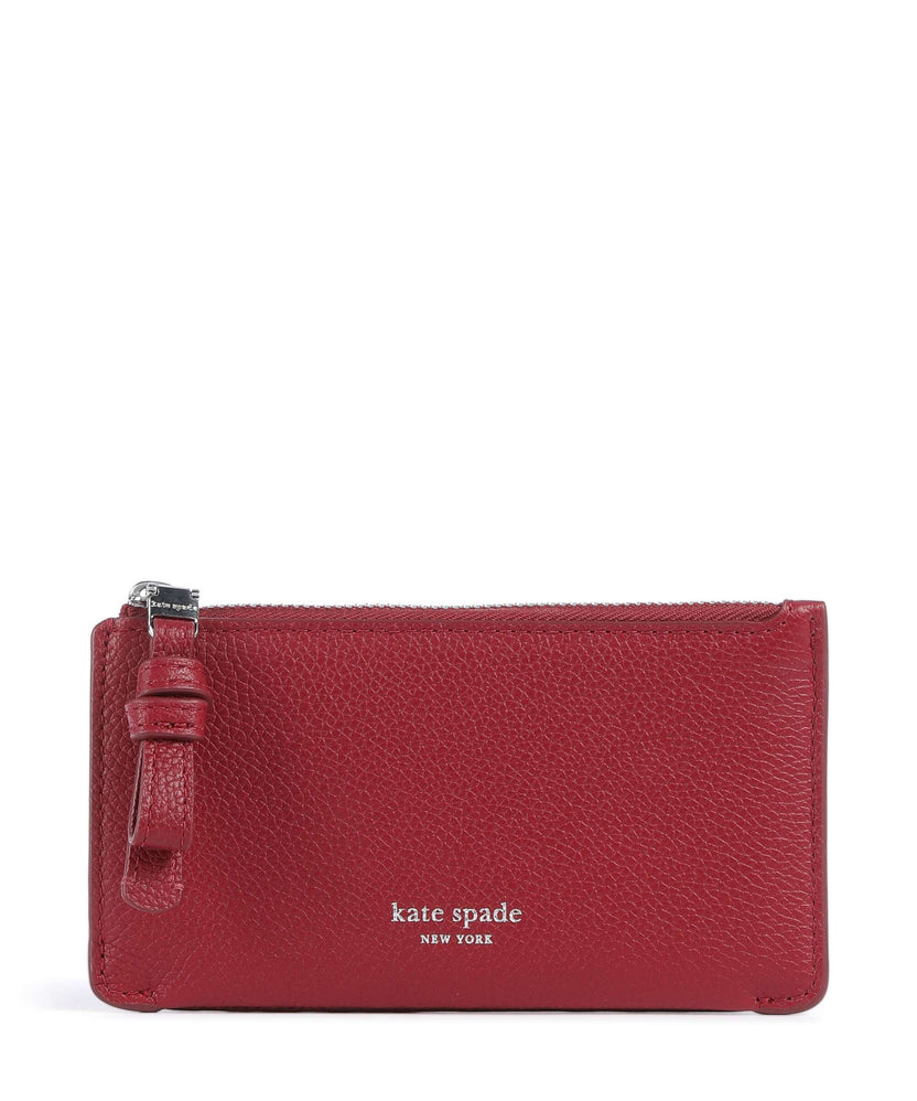 Kate Spade New York Loop Credit card holder red jam