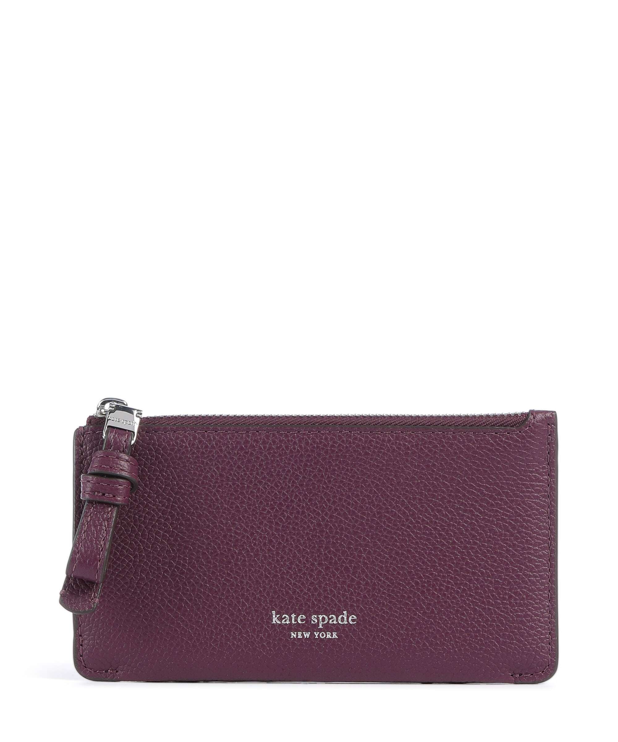 Kate Spade New York Loop Credit card holder grained cow leather