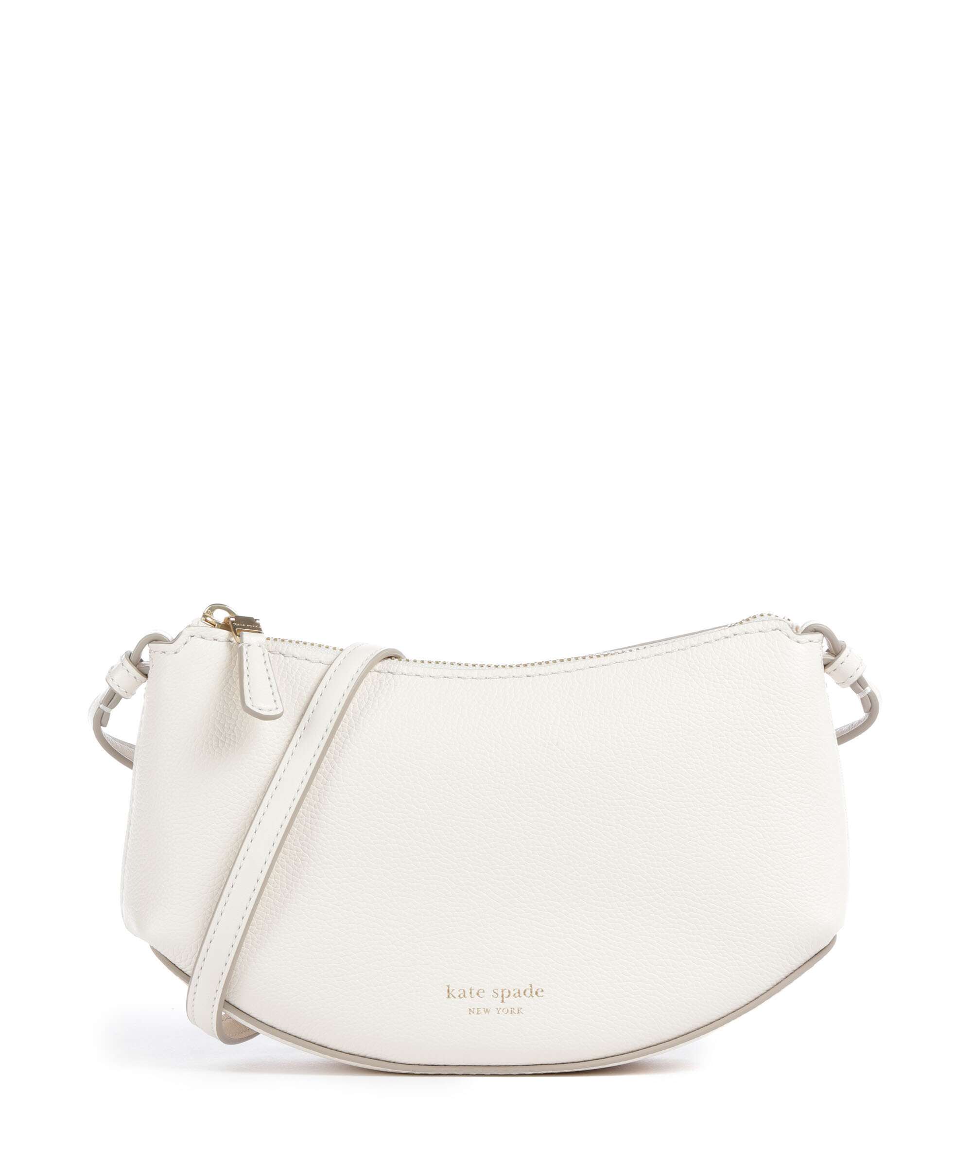 Kate Spade New York Loop Crossbody bag grained cow leather cashew