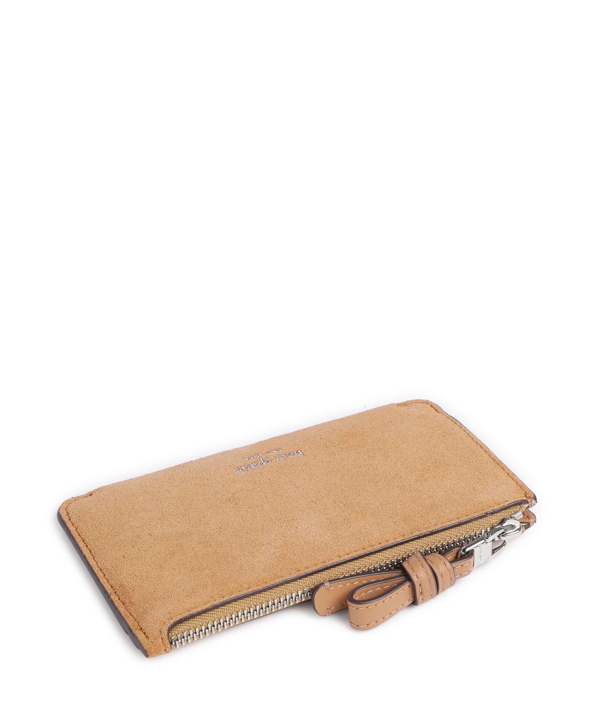 Kate Spade New York Loop Credit card holder velour leather garden